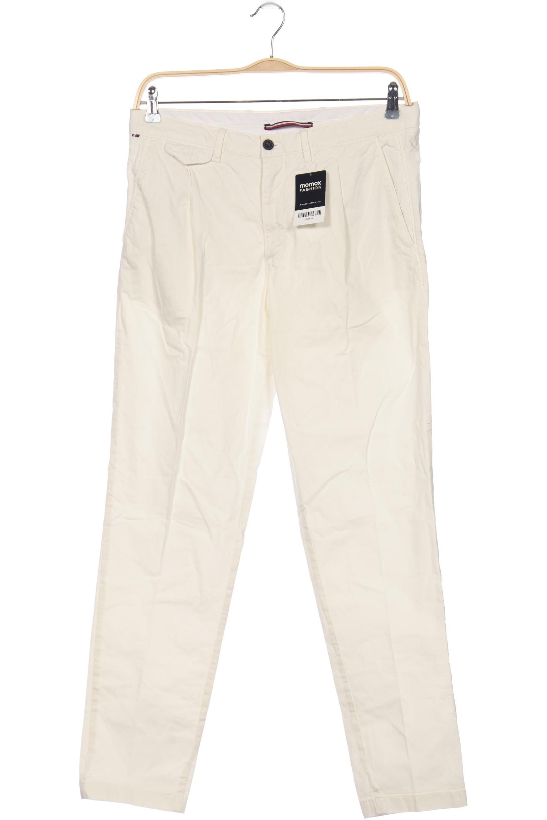 

Tommy Hilfiger Herren Stoffhose, cremeweiß, Gr. 34