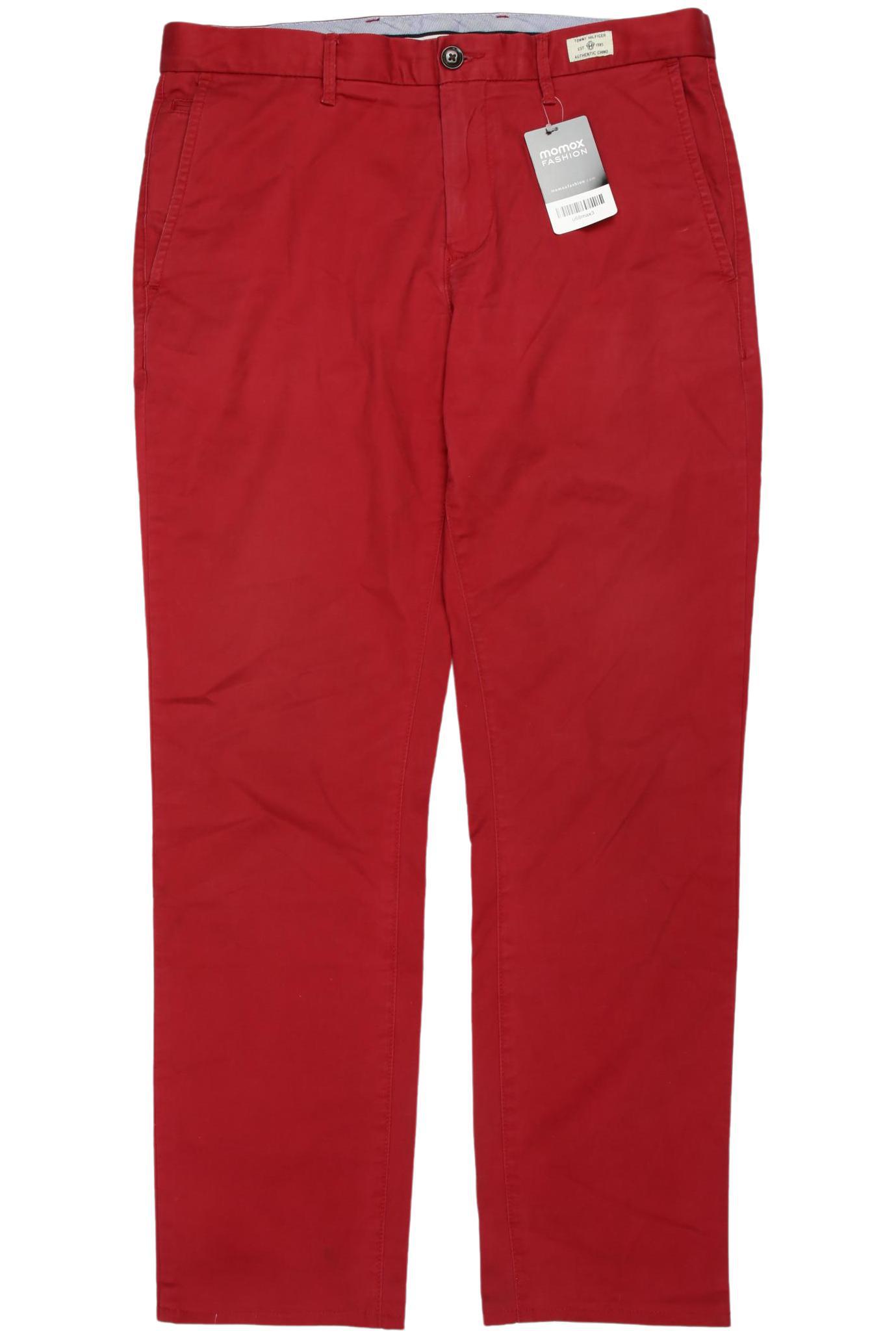 

Tommy Hilfiger Herren Stoffhose, rot, Gr. 33