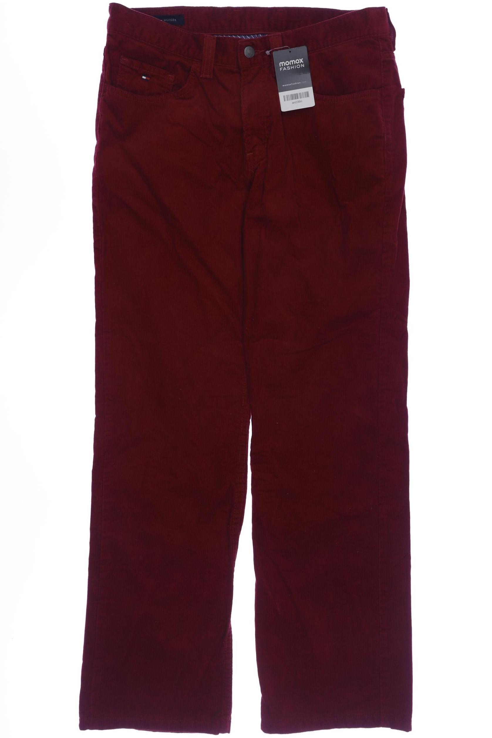 

Tommy Hilfiger Herren Stoffhose, rot, Gr. 33
