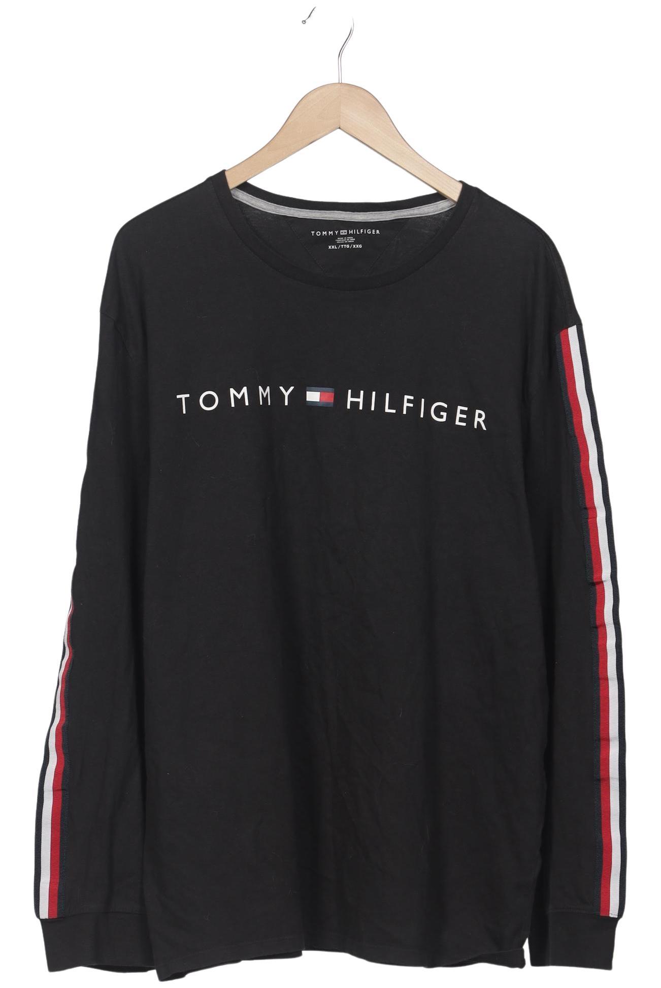 

Tommy Hilfiger Herren Langarmshirt, schwarz, Gr. 56