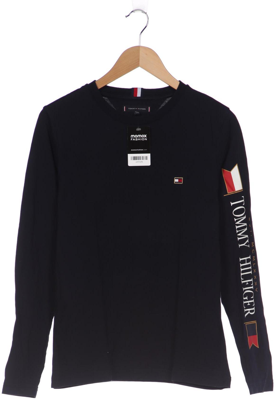 

Tommy Hilfiger Herren Langarmshirt, marineblau