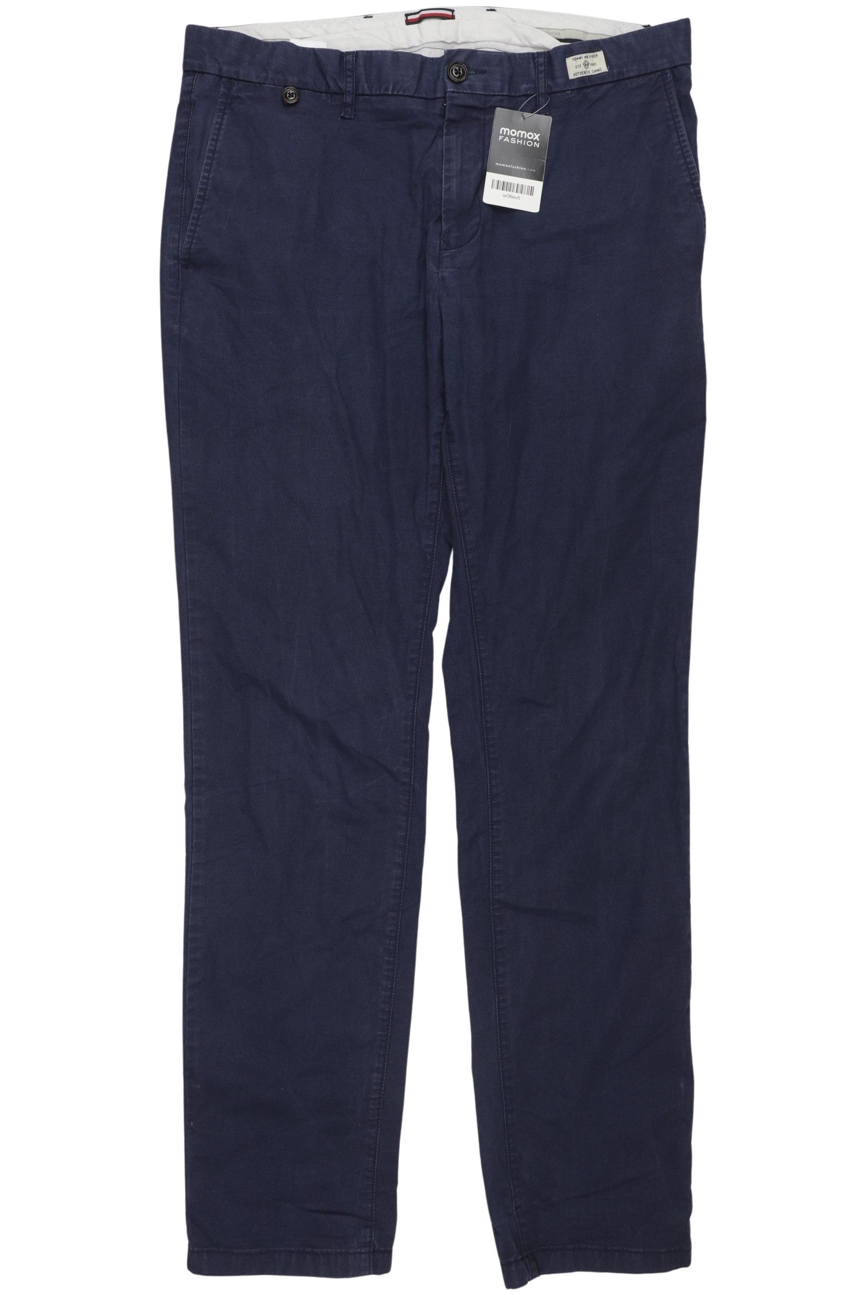 

Tommy Hilfiger Herren Stoffhose, marineblau, Gr. 34