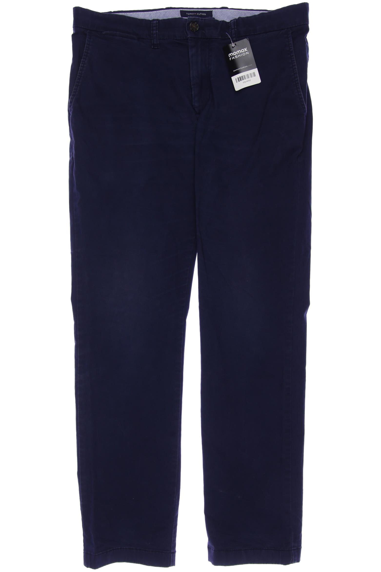 

Tommy Hilfiger Herren Stoffhose, marineblau, Gr. 33