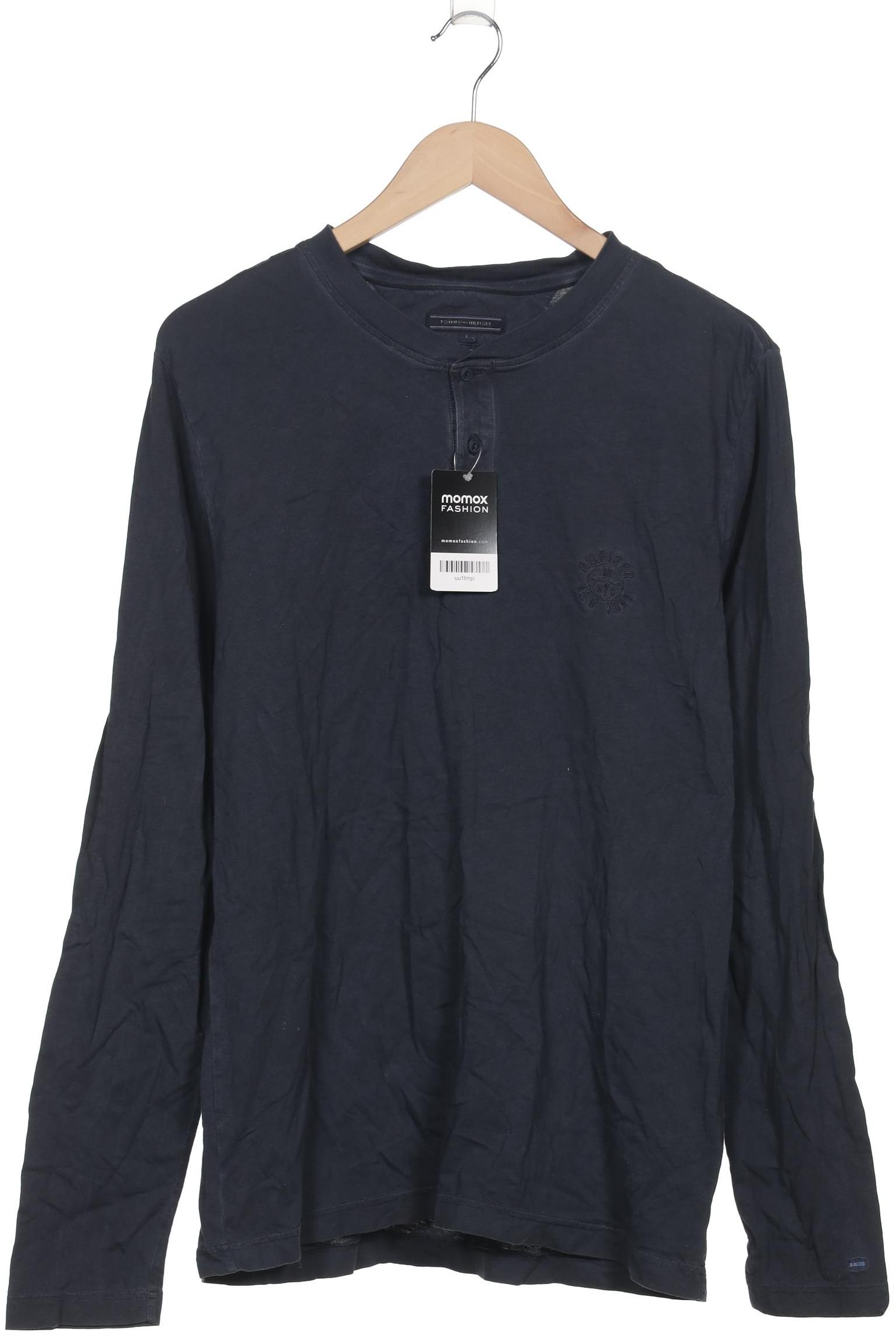 

Tommy Hilfiger Herren Langarmshirt, marineblau, Gr. 52