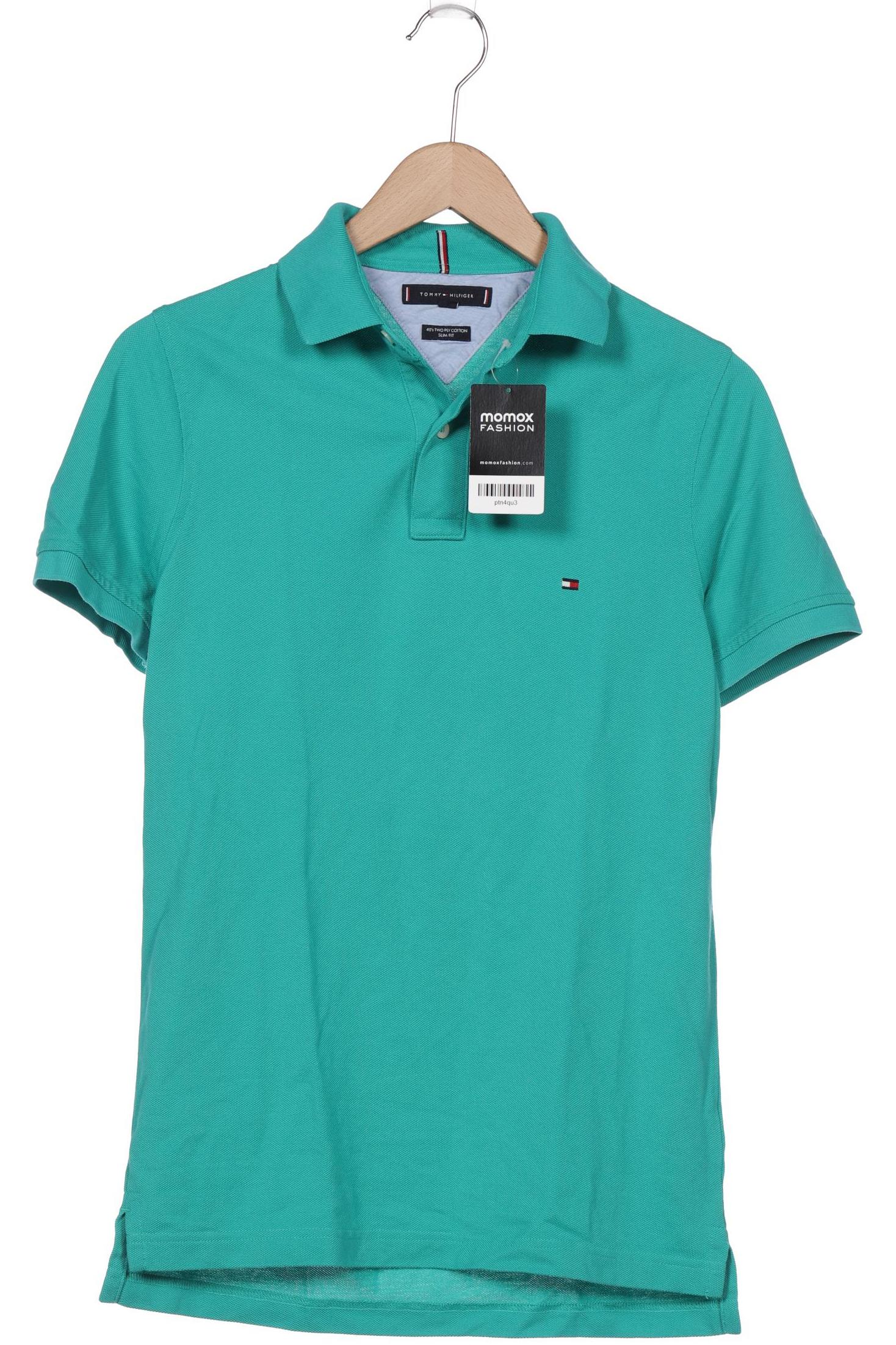 

Tommy Hilfiger Herren Poloshirt, türkis, Gr. 46