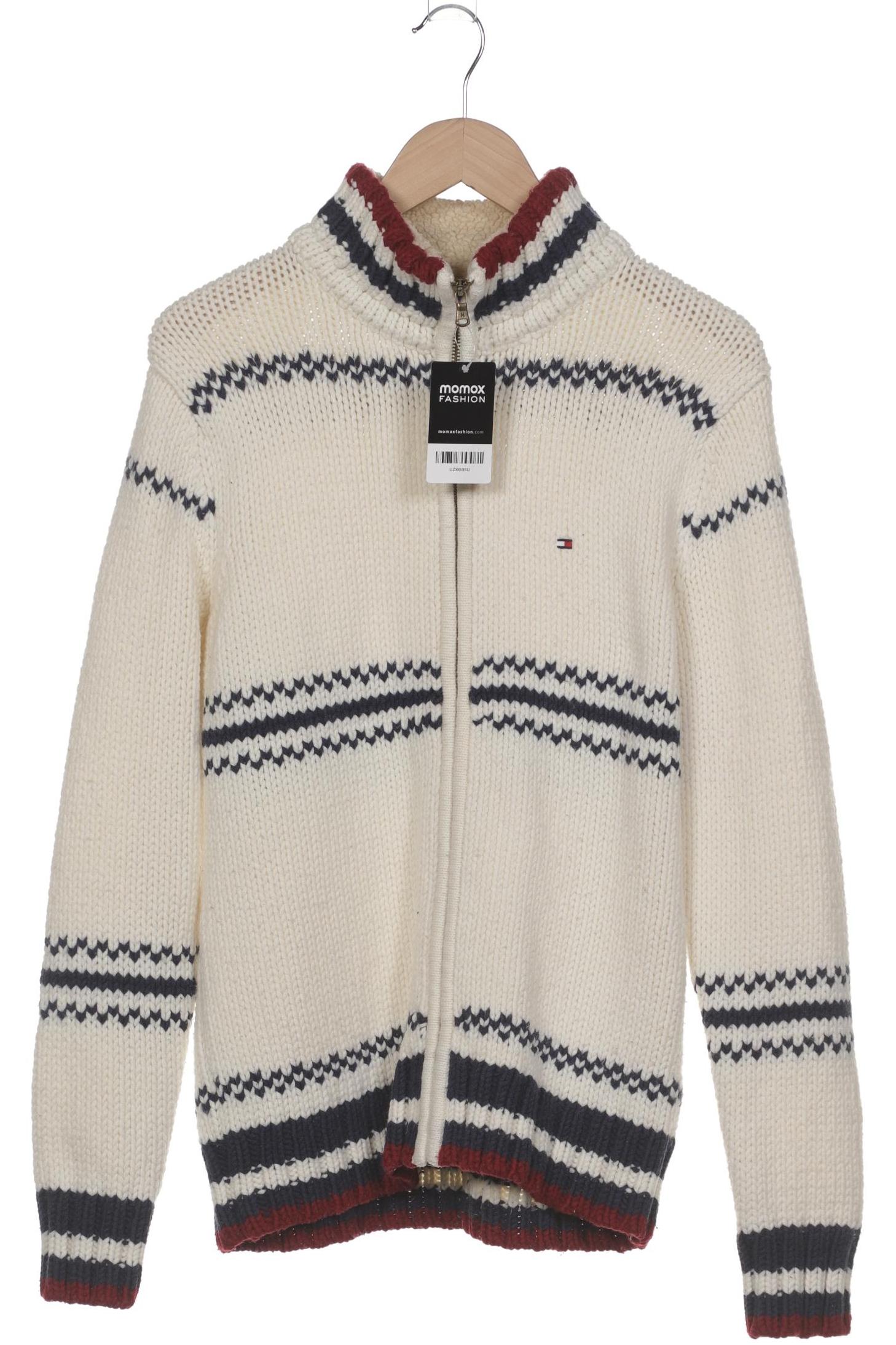 

Tommy Hilfiger Herren Strickjacke, weiß, Gr. 48