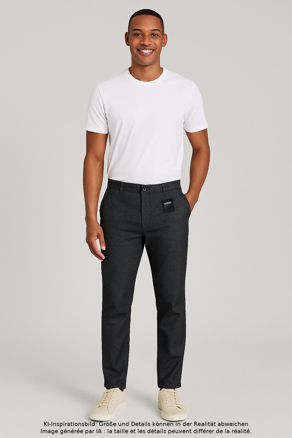 Thumbnail - Tommy Hilfiger Herren Stoffhose, marineblau, Gr. 33