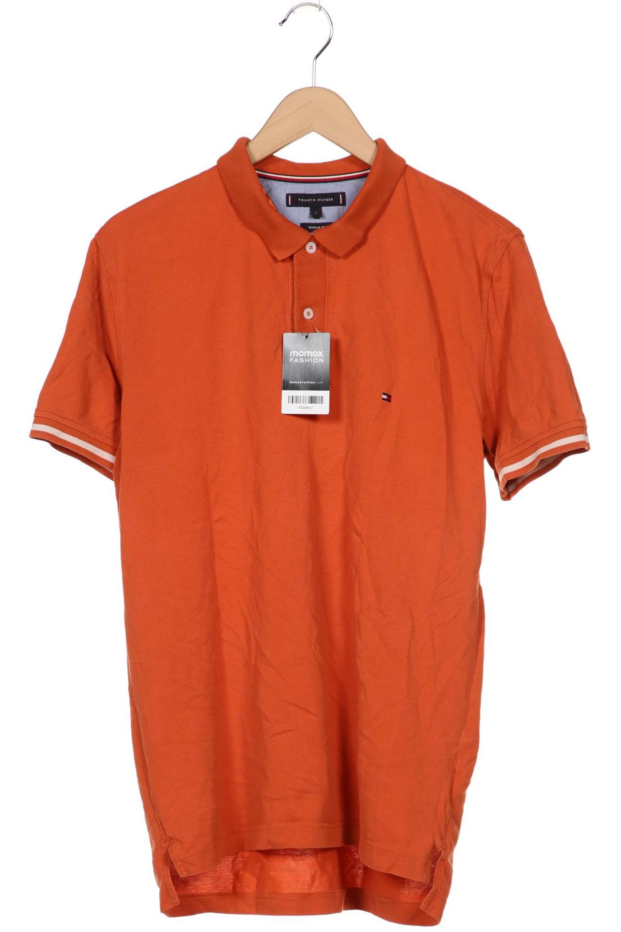 

Tommy Hilfiger Herren Poloshirt, orange, Gr. 52
