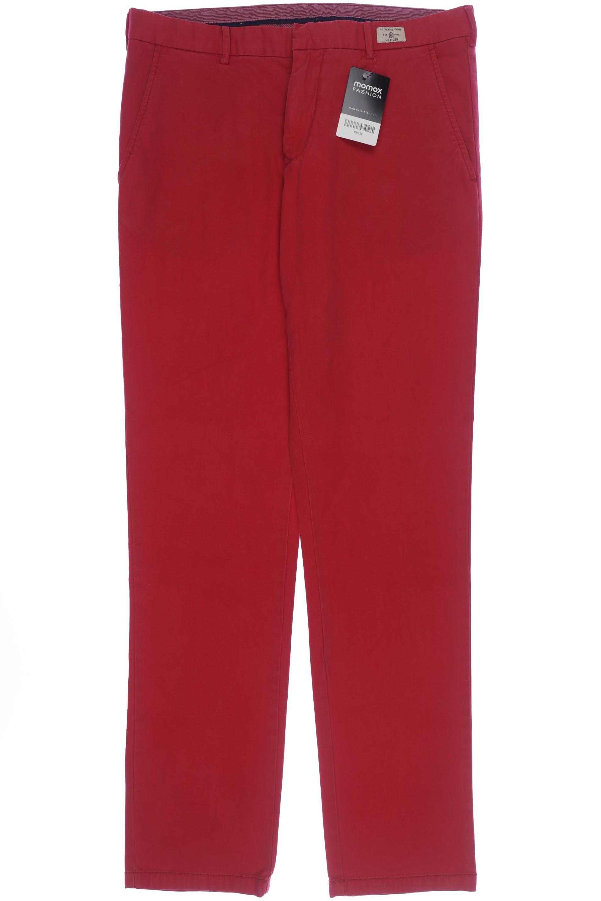 

Tommy Hilfiger Herren Stoffhose, rot, Gr. 32