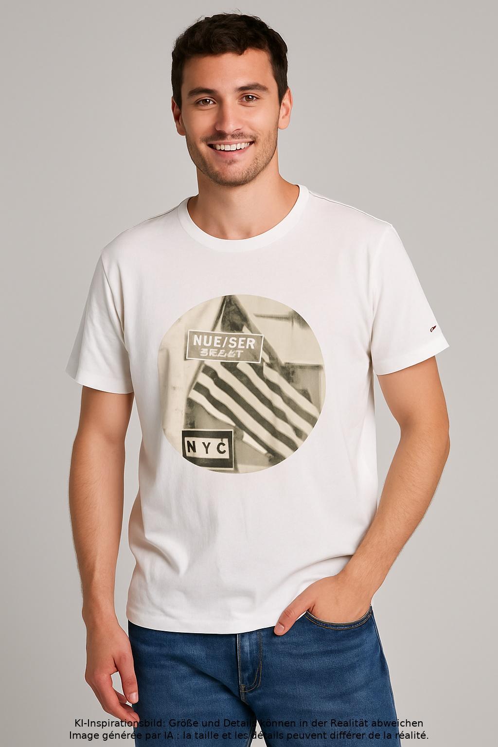 

Tommy Hilfiger Herren T-Shirt, weiß, Gr. 52