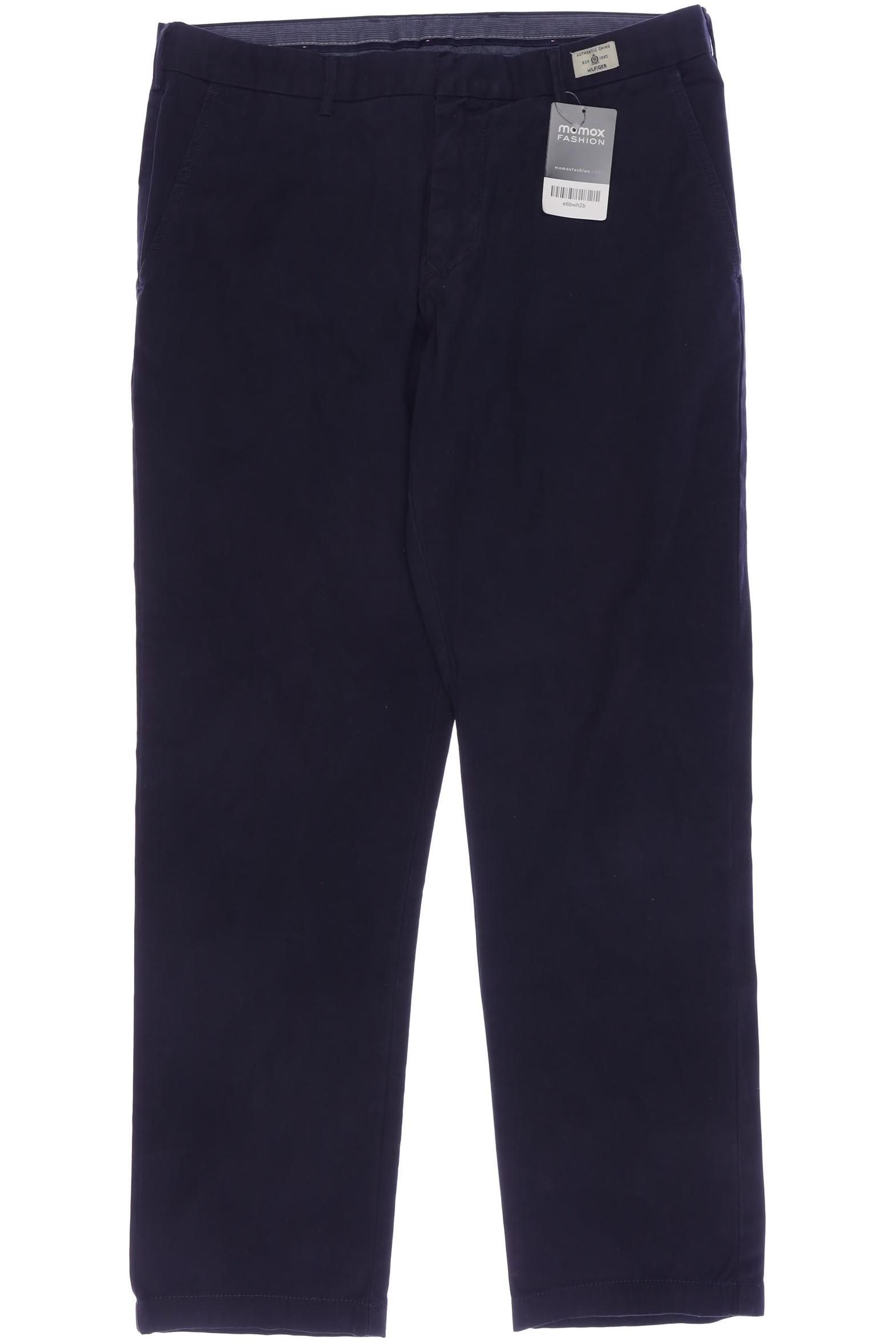 

Tommy Hilfiger Herren Stoffhose, marineblau, Gr. 33