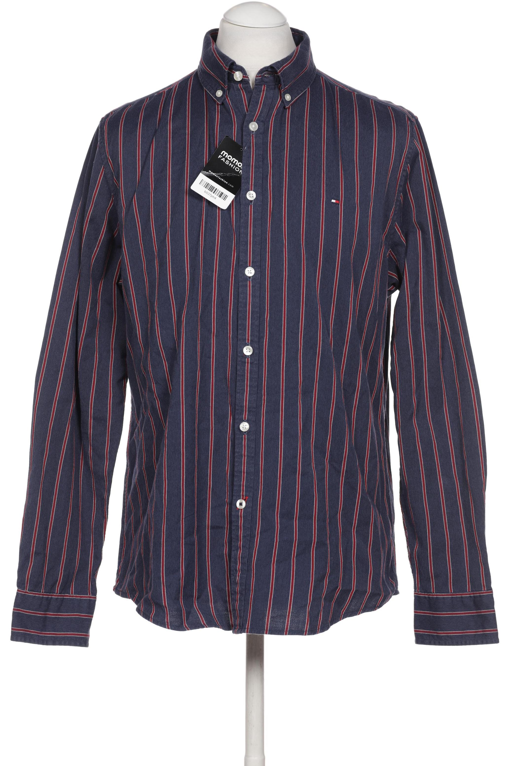 

Tommy Hilfiger Herren Hemd, marineblau