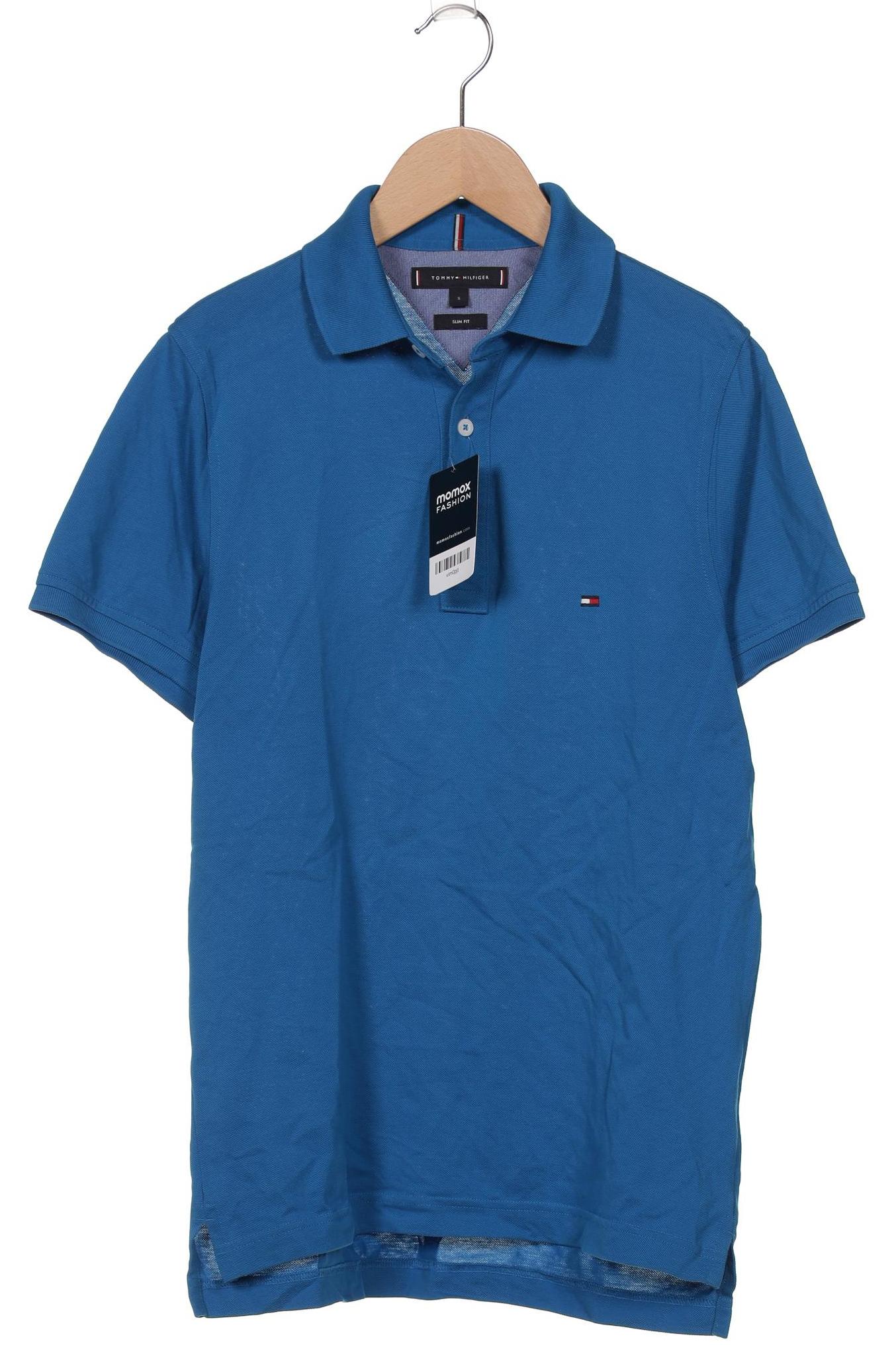 

Tommy Hilfiger Herren Poloshirt, blau, Gr. 46