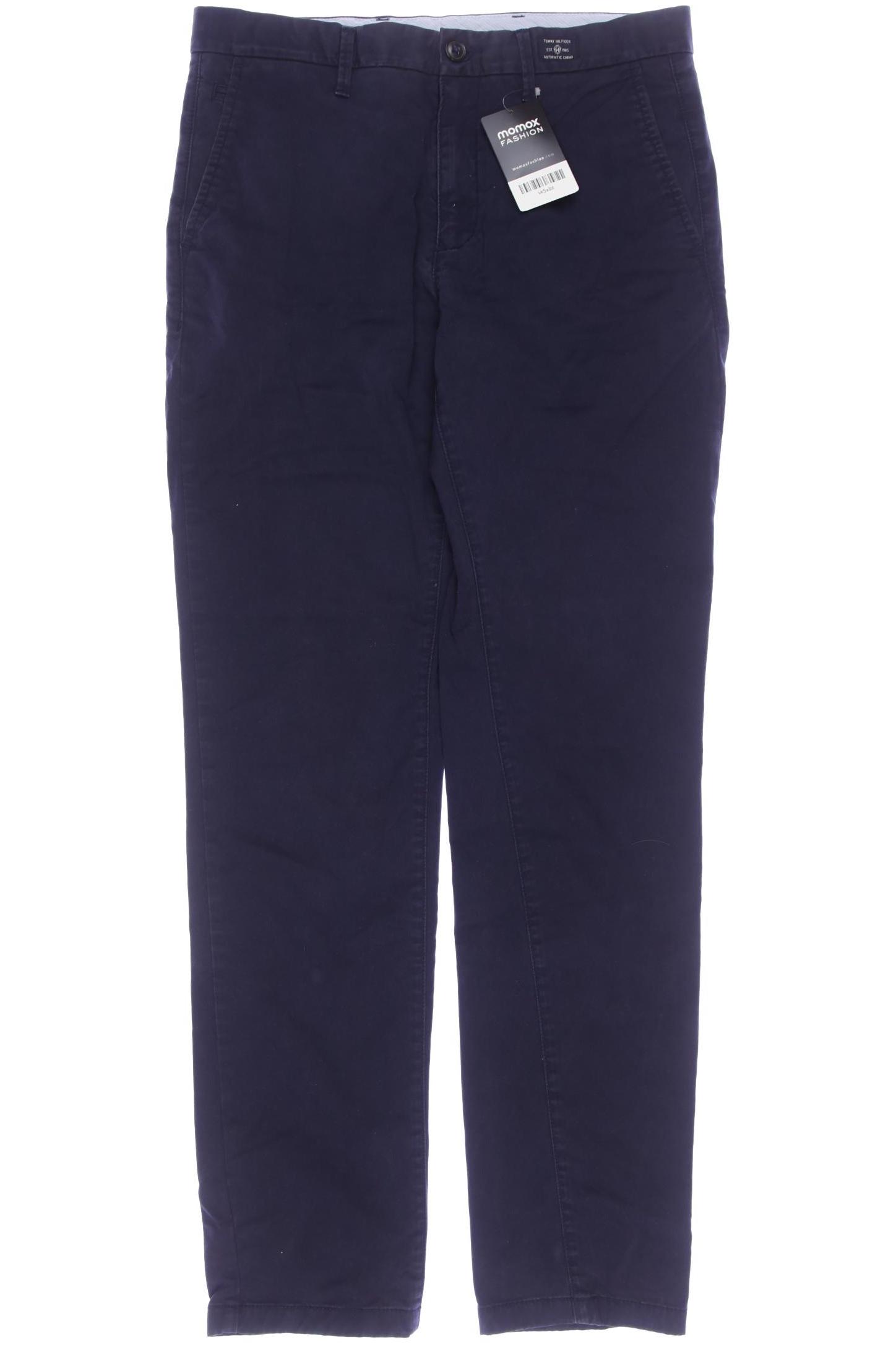 

Tommy Hilfiger Herren Stoffhose, marineblau, Gr. 31