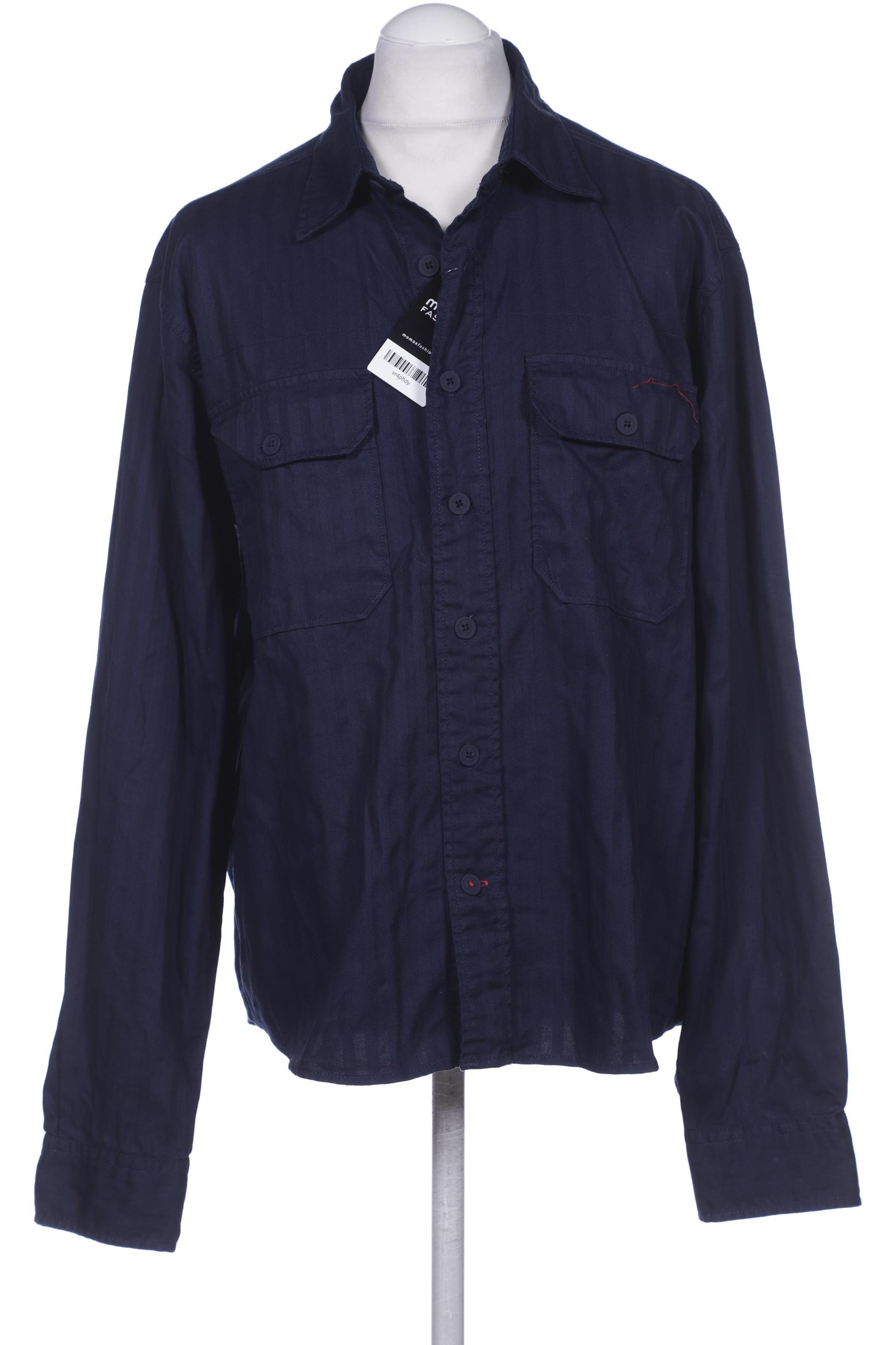 

Tommy Hilfiger Herren Hemd, marineblau