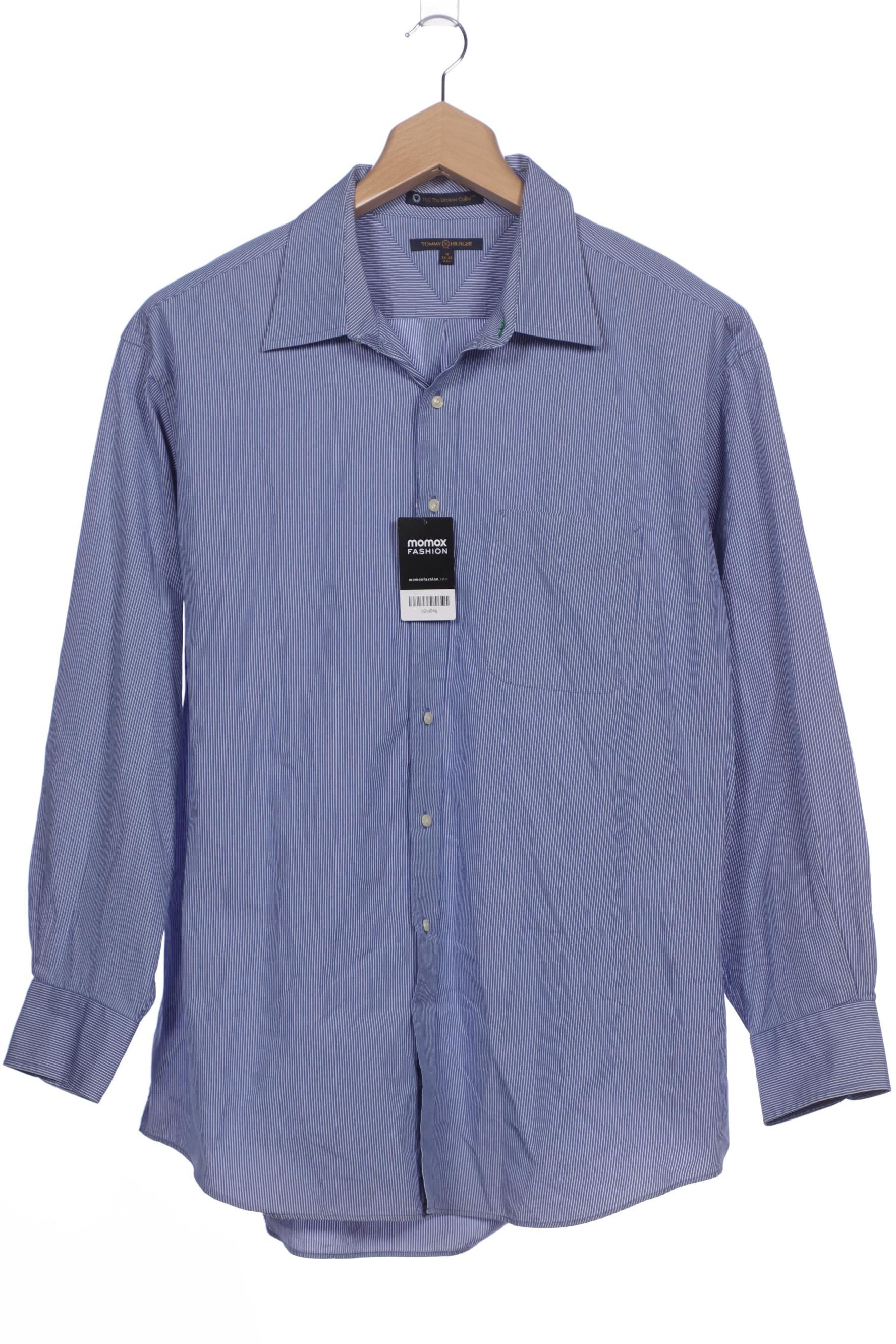 

Tommy Hilfiger Herren Hemd, blau, Gr. 18