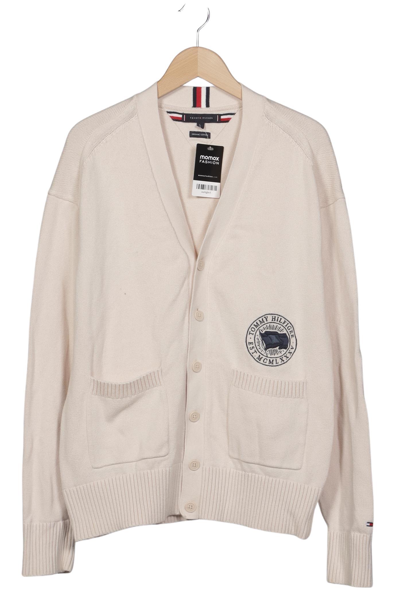 

Tommy Hilfiger Herren Strickjacke, cremeweiß, Gr. 52