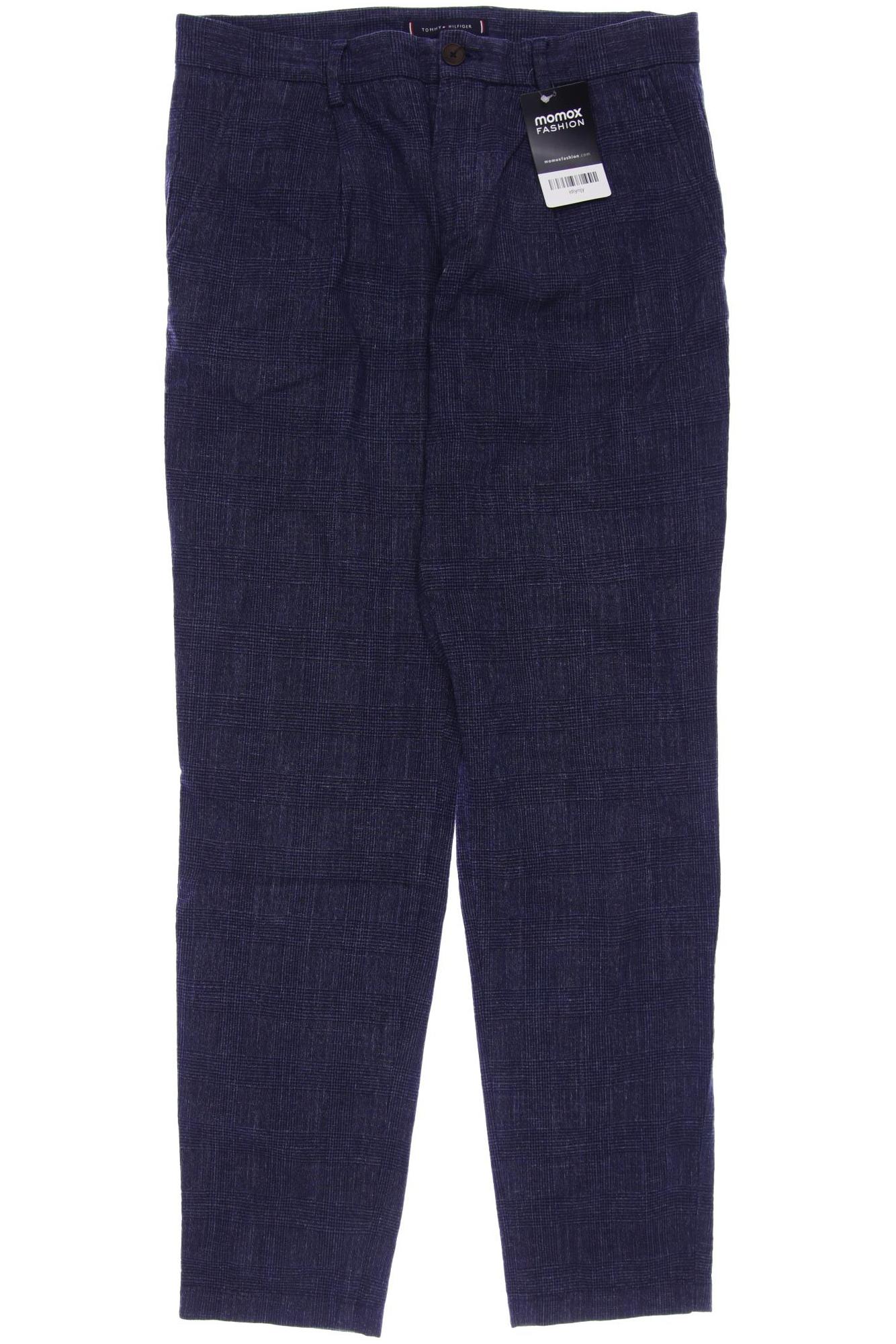 

Tommy Hilfiger Herren Stoffhose, marineblau, Gr. 30