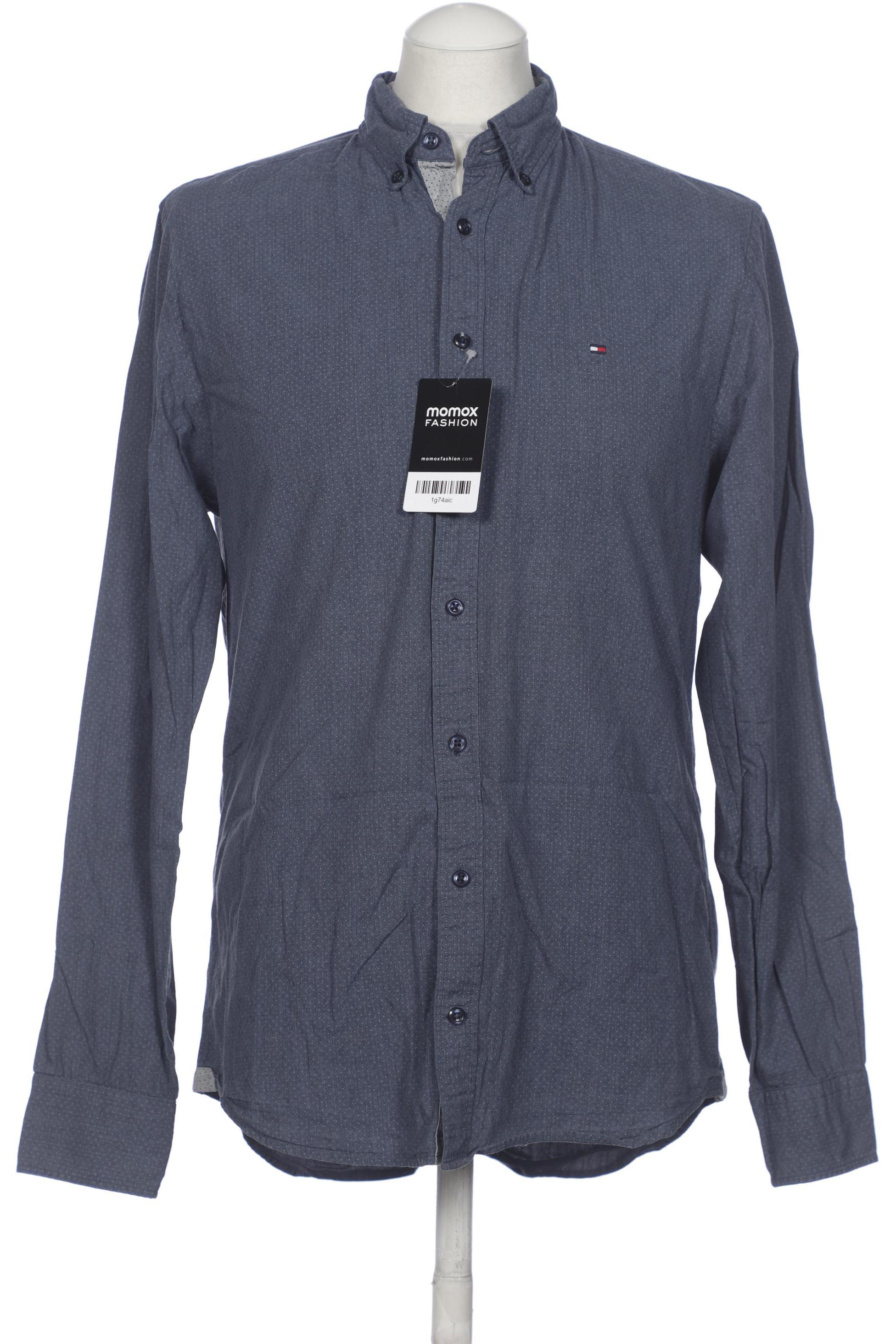

Tommy Hilfiger Herren Hemd, marineblau, Gr. 46