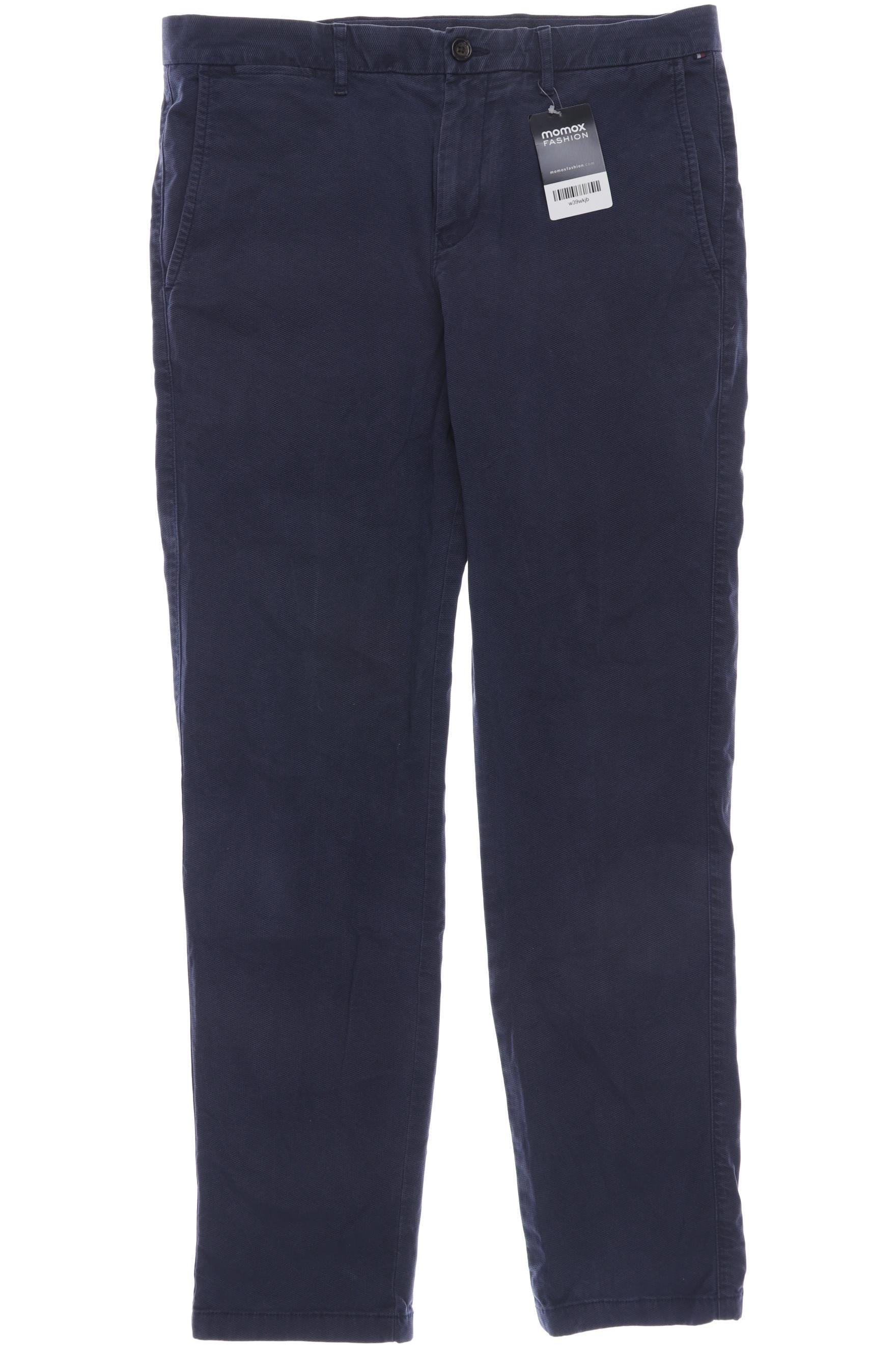 

Tommy Hilfiger Herren Stoffhose, marineblau, Gr. 34