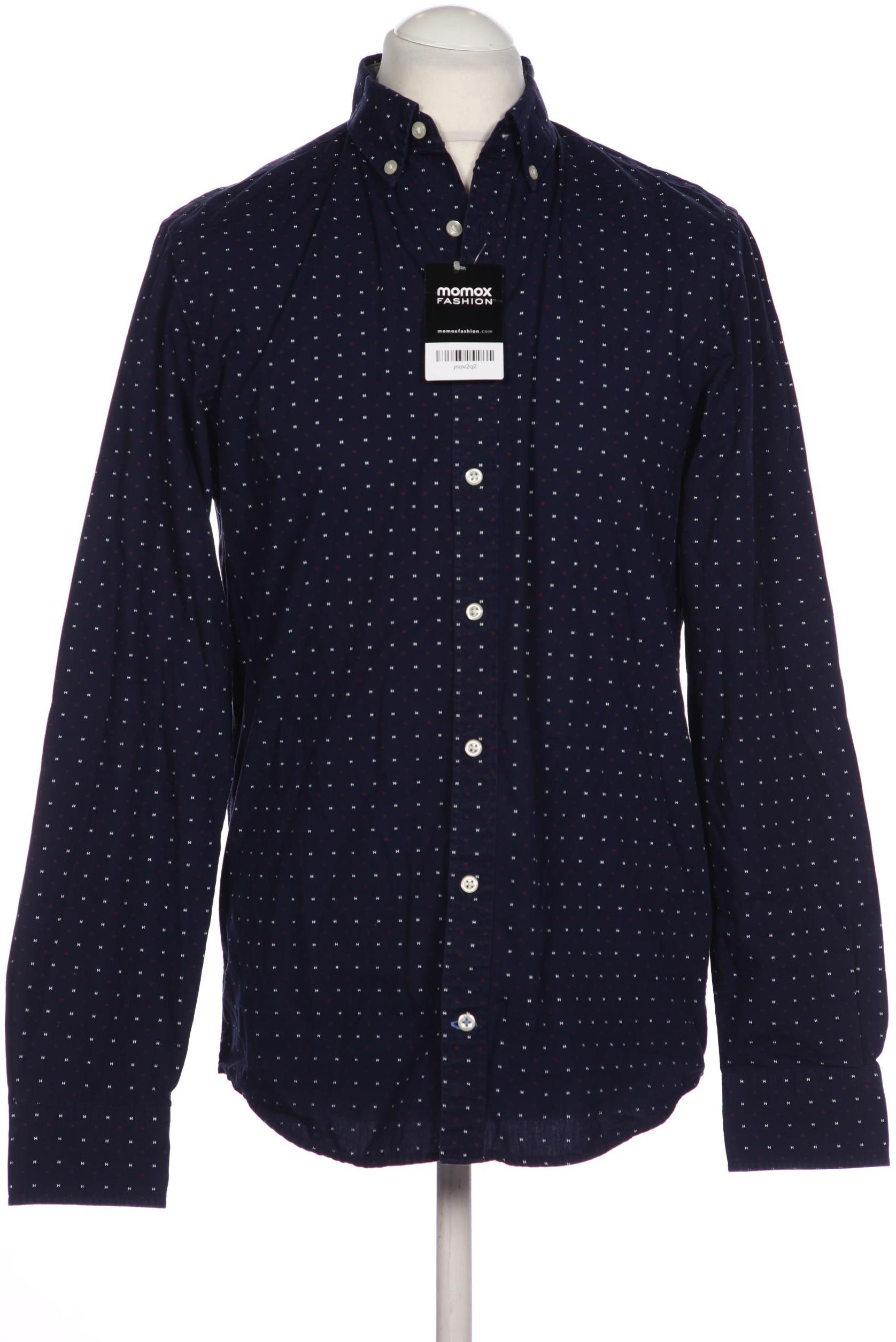 

Tommy Hilfiger Herren Hemd, marineblau, Gr. 46