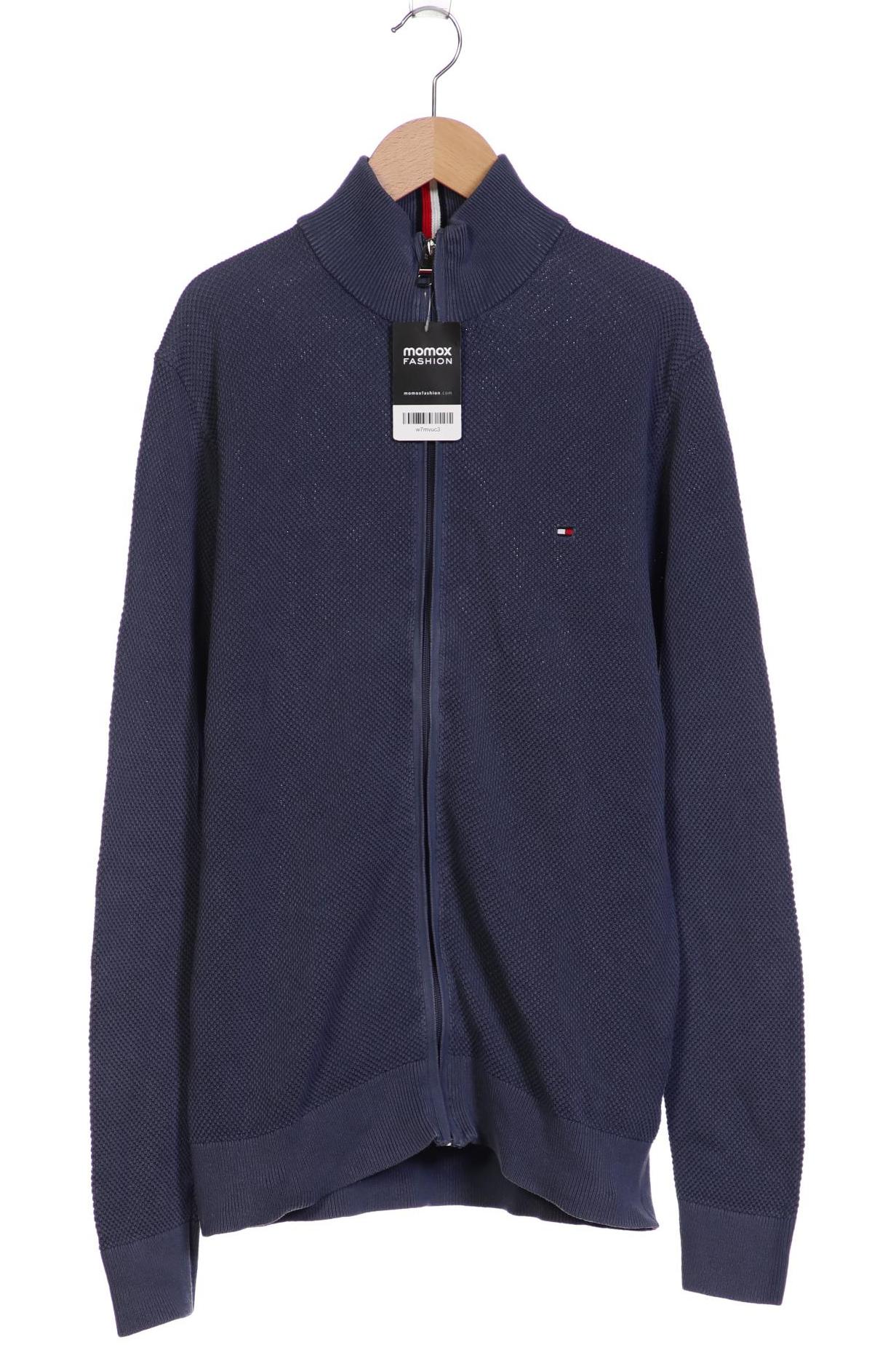 

Tommy Hilfiger Herren Strickjacke, marineblau, Gr. 48