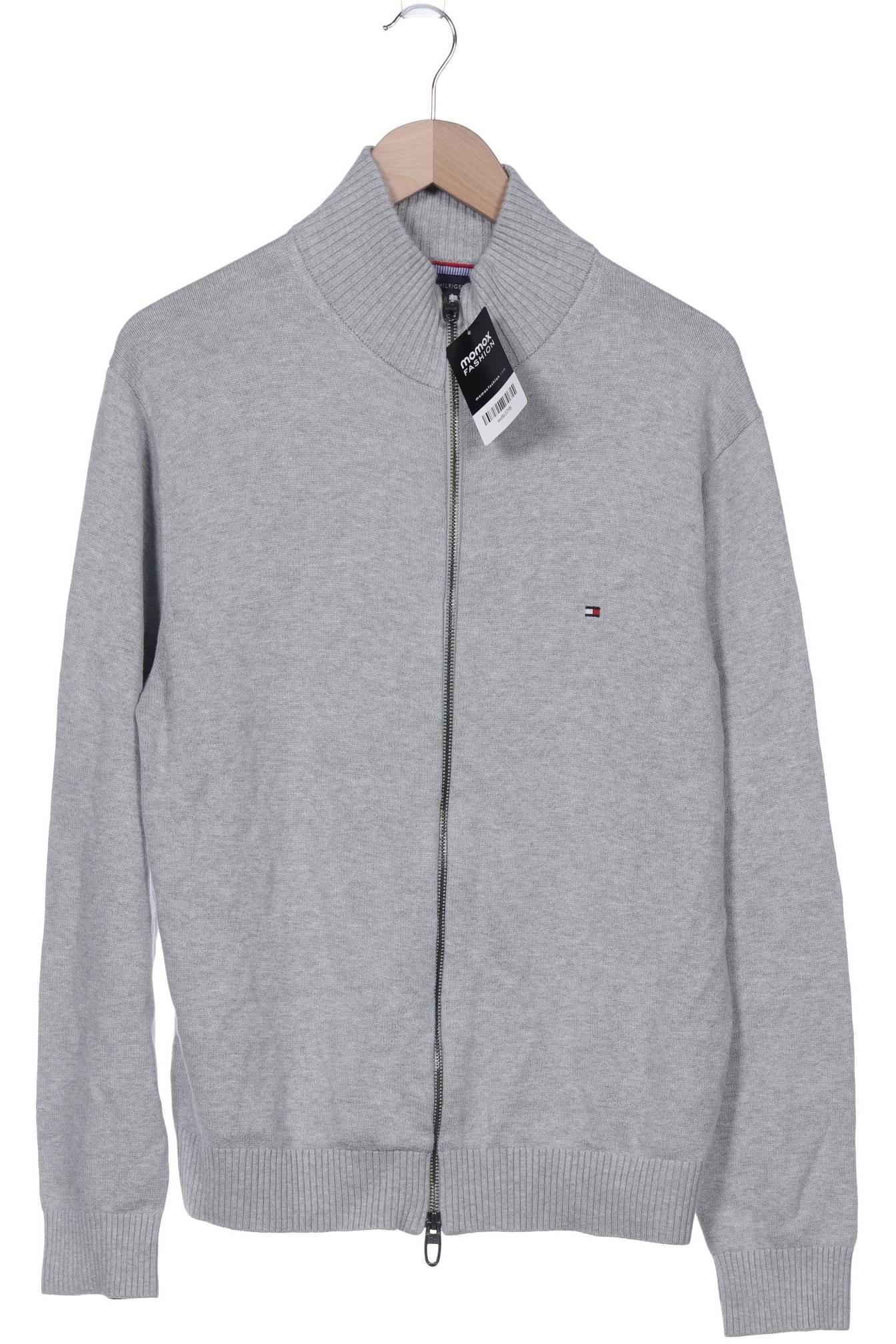 

Tommy Hilfiger Herren Strickjacke, grau, Gr. 48