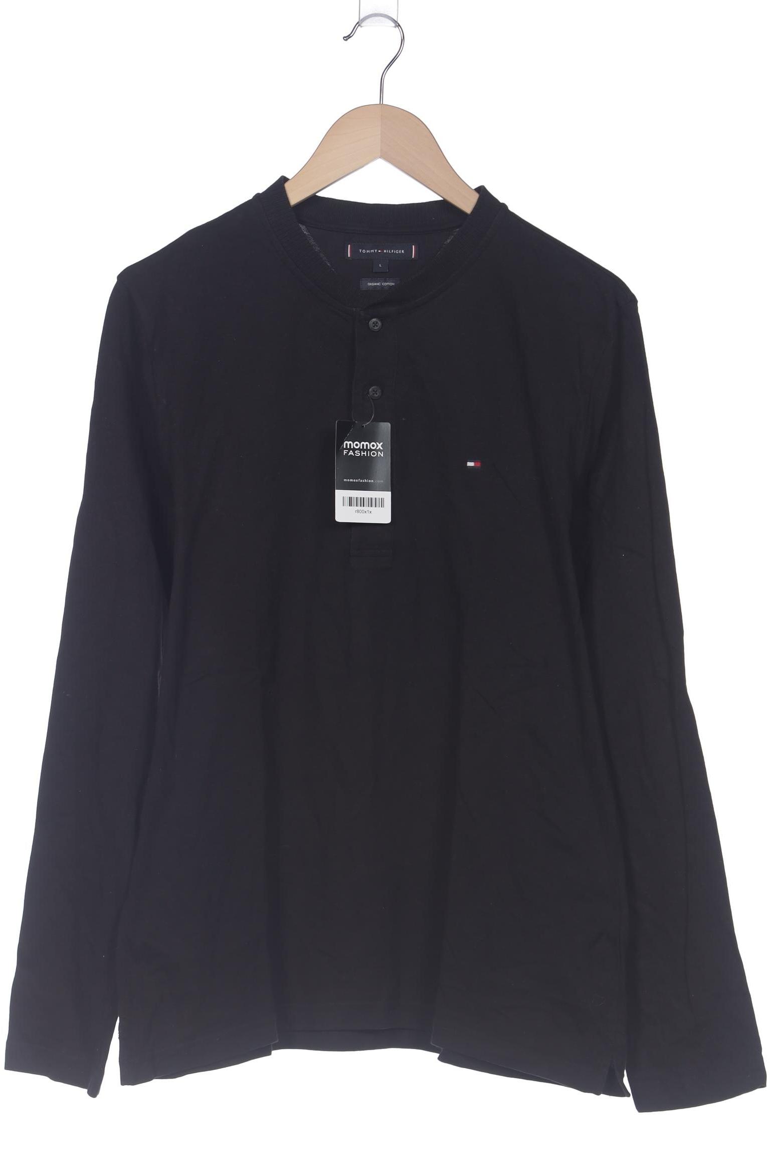 

Tommy Hilfiger Herren Langarmshirt, schwarz, Gr. 52