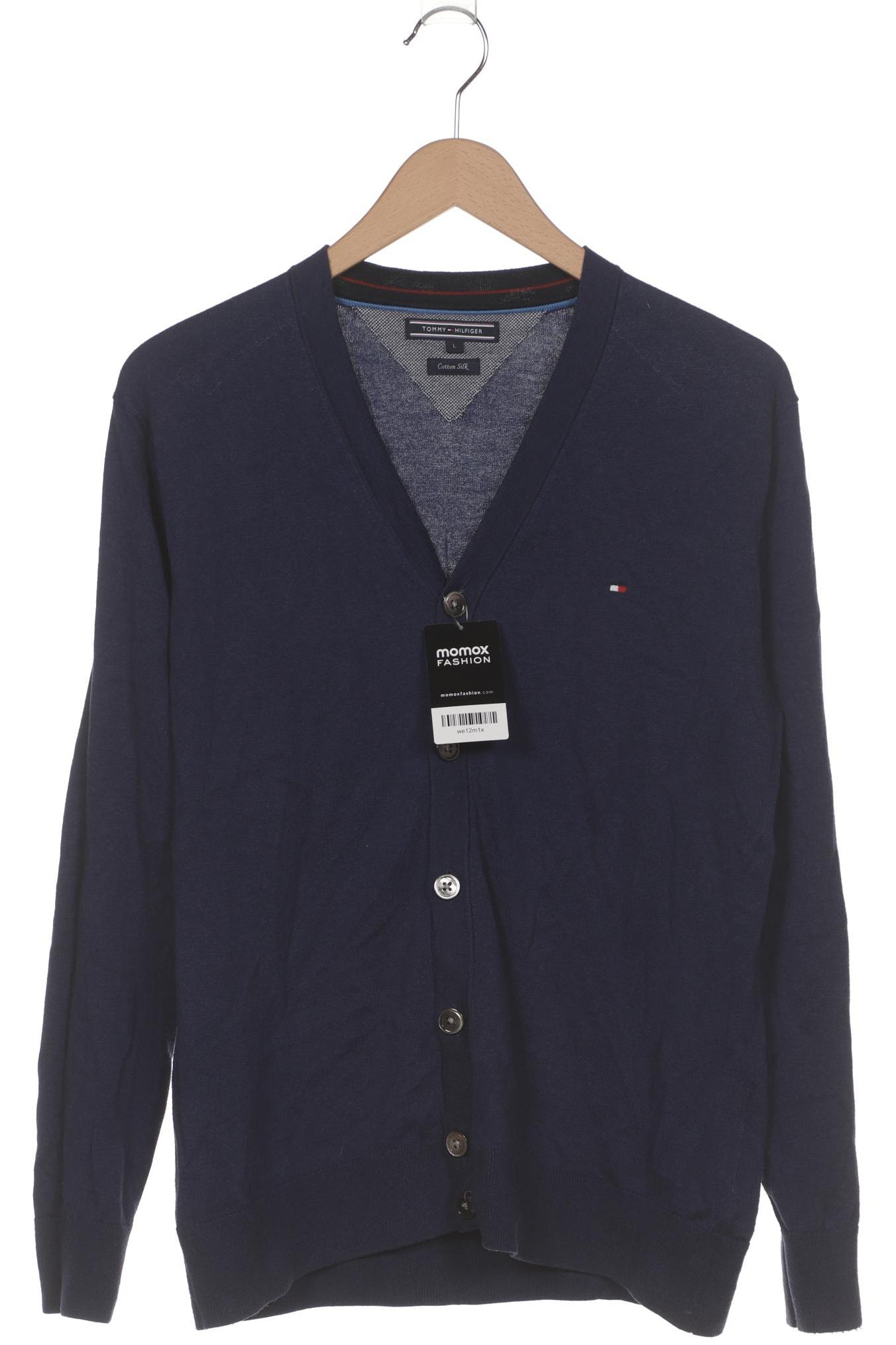 

Tommy Hilfiger Herren Strickjacke, marineblau, Gr. 52