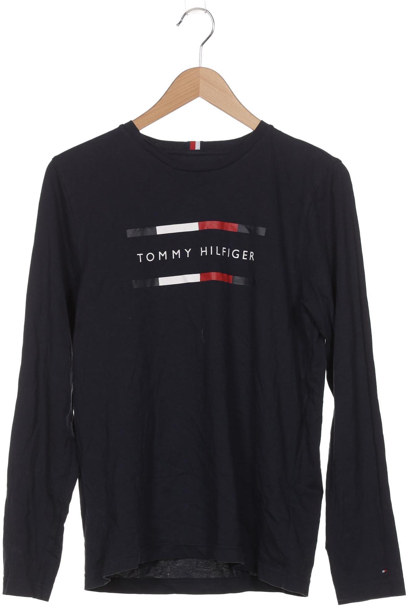 

Tommy Hilfiger Herren Langarmshirt, marineblau, Gr. 48