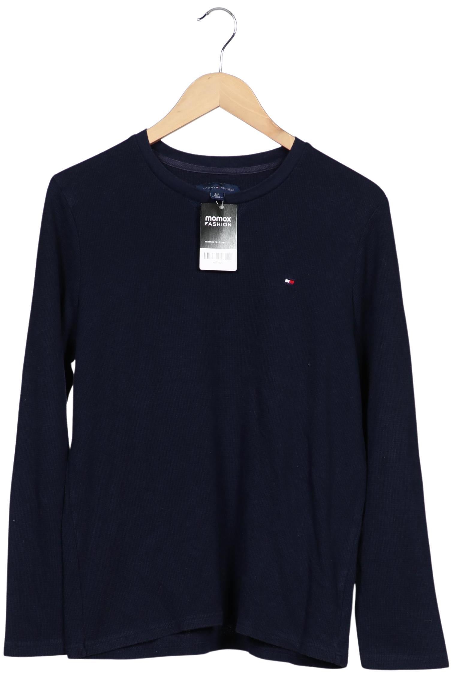 

Tommy Hilfiger Herren Langarmshirt, marineblau, Gr. 46