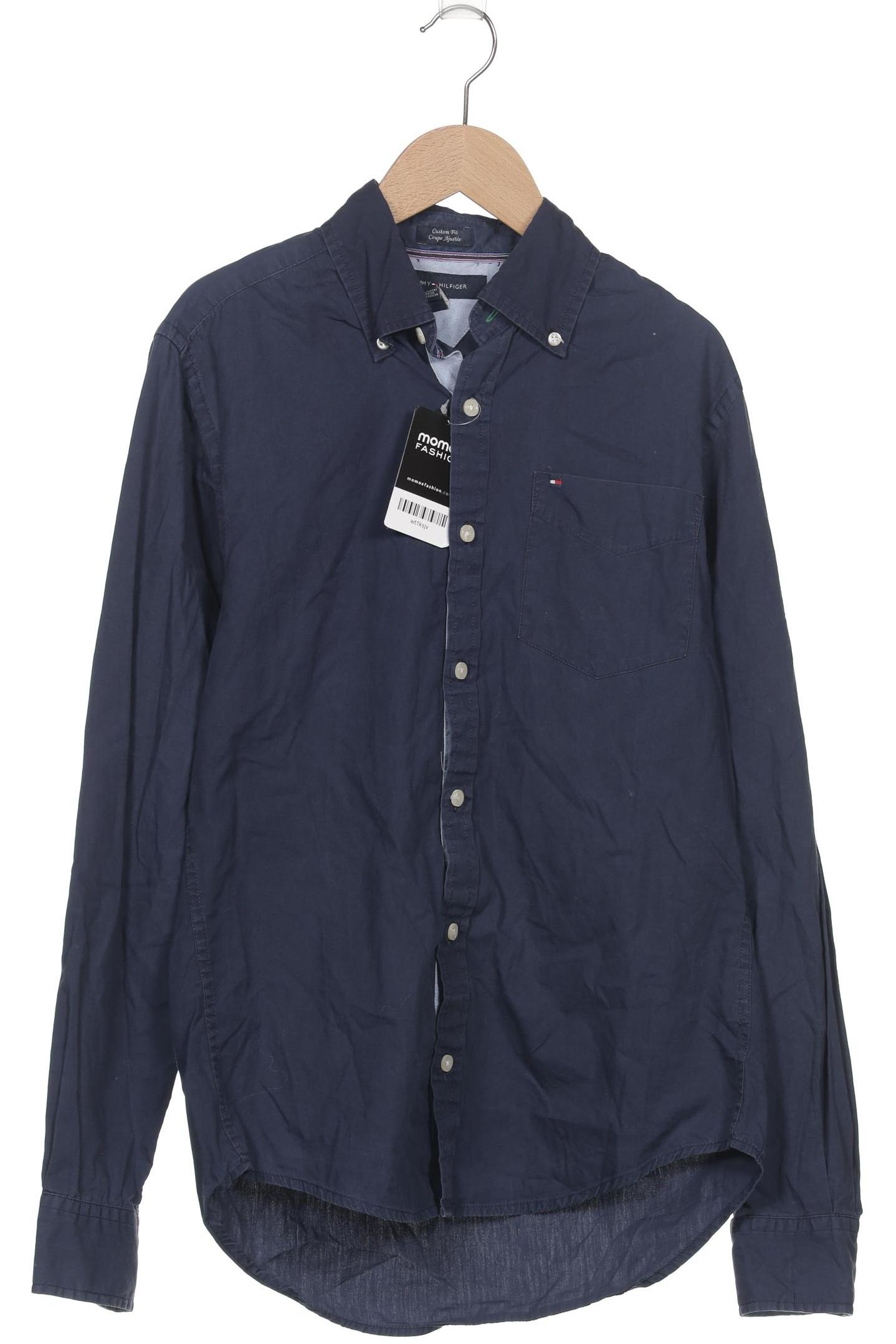 

Tommy Hilfiger Herren Hemd, marineblau, Gr. 44