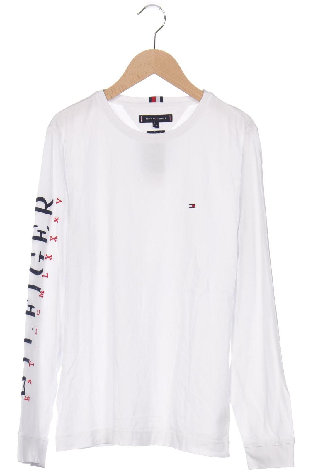 

Tommy Hilfiger Herren Langarmshirt, weiß
