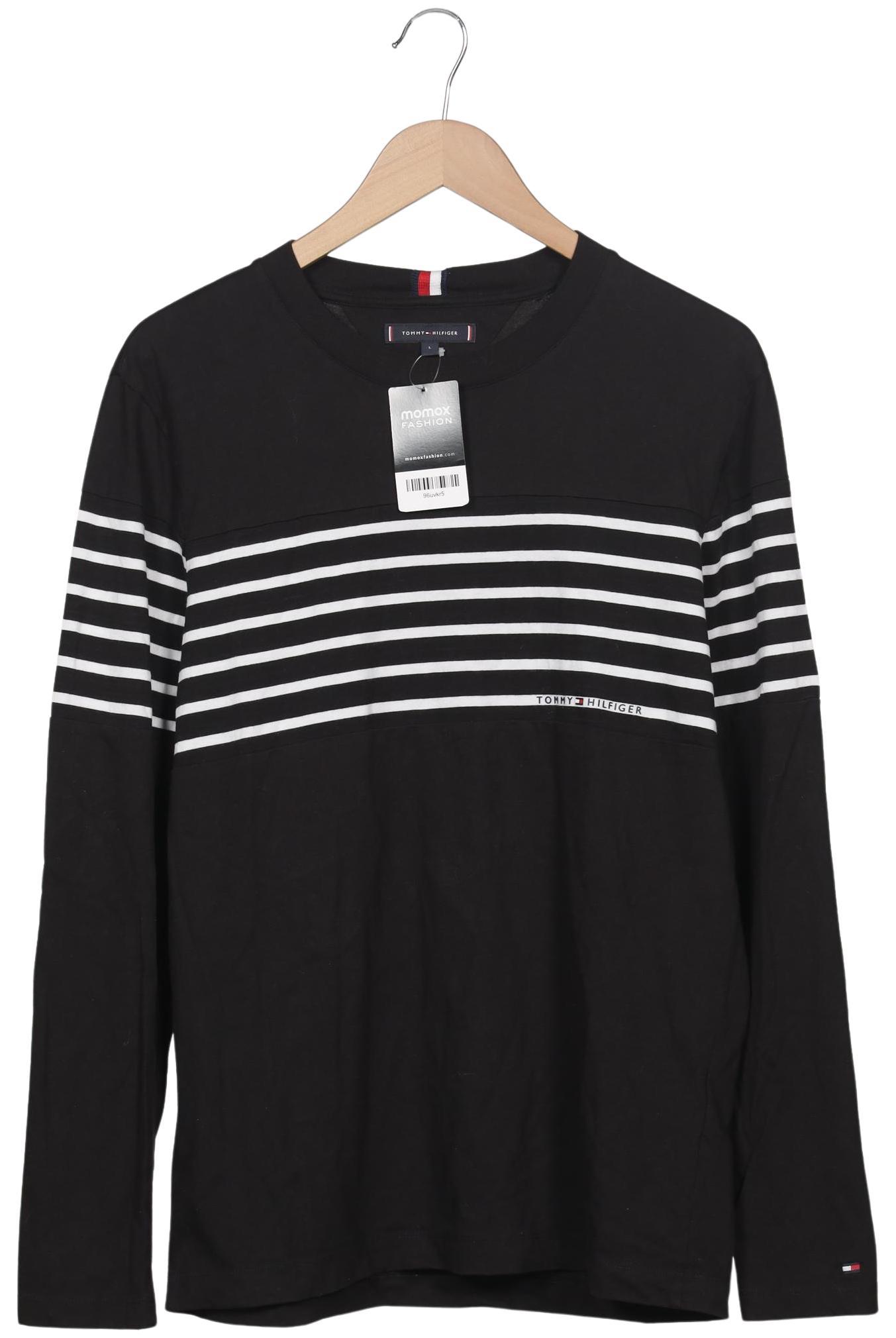 

Tommy Hilfiger Herren Langarmshirt, schwarz, Gr. 52