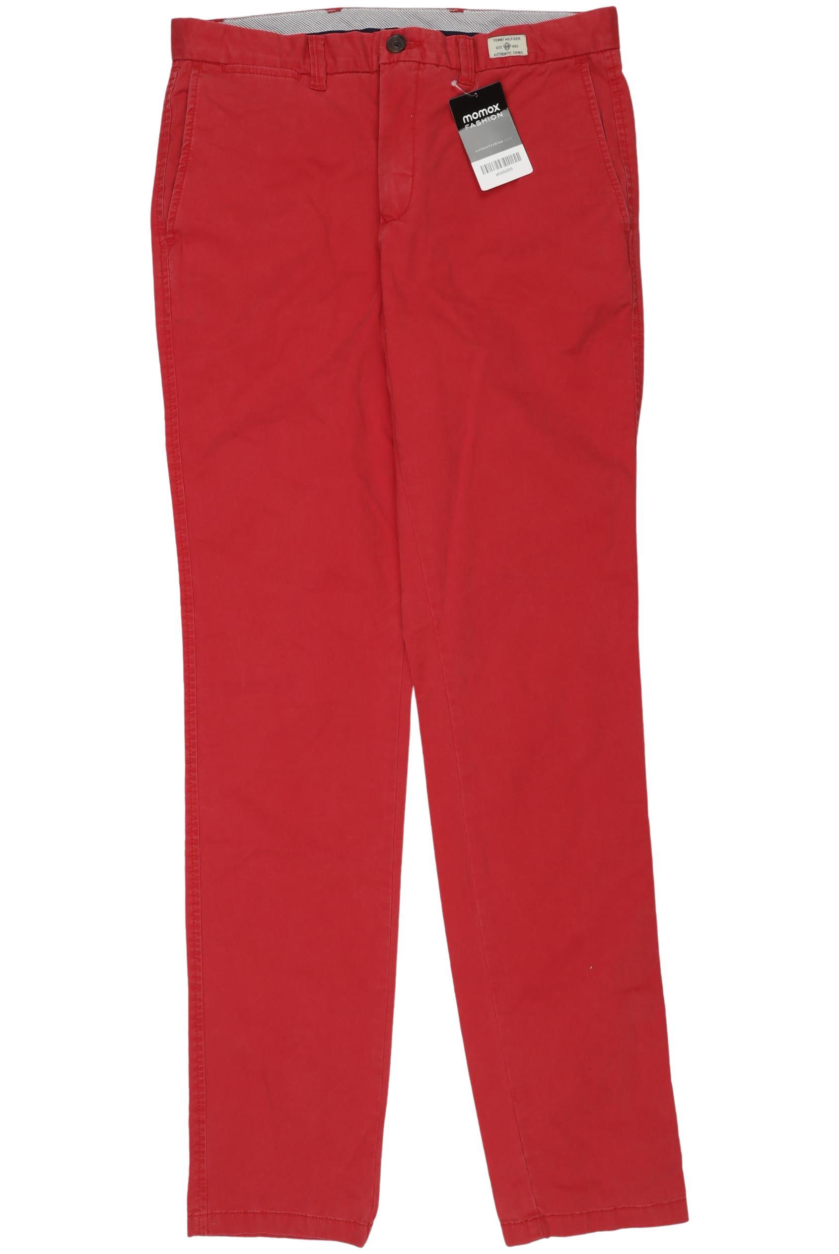 

Tommy Hilfiger Herren Stoffhose, rot, Gr. 32
