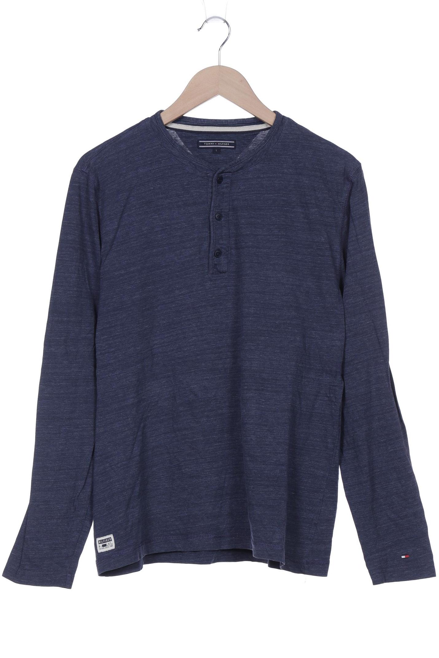 Thumbnail - Tommy Hilfiger Herren Langarmshirt, marineblau, Gr. 52