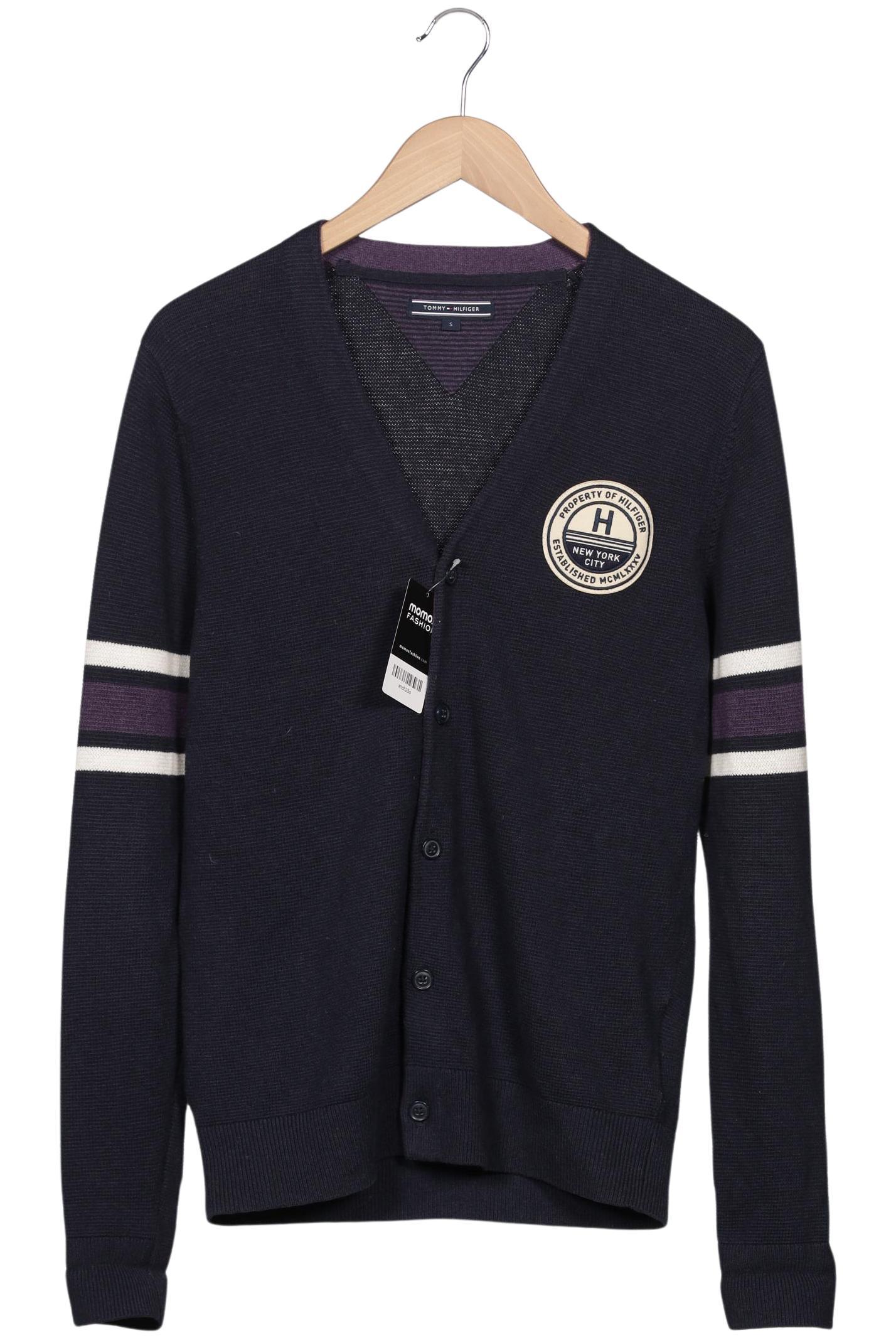 

Tommy Hilfiger Herren Strickjacke, marineblau, Gr. 46