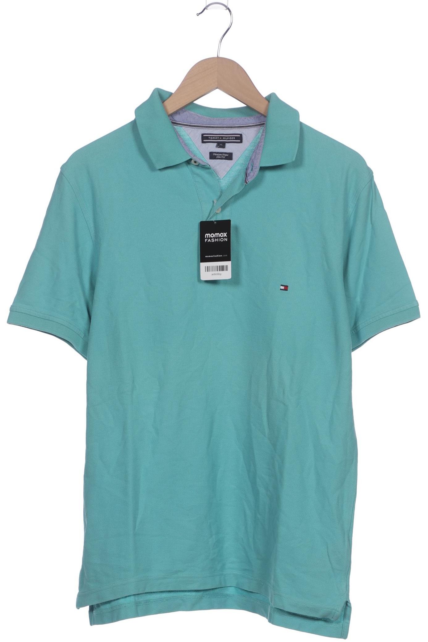 

Tommy Hilfiger Herren Poloshirt, türkis, Gr. 54