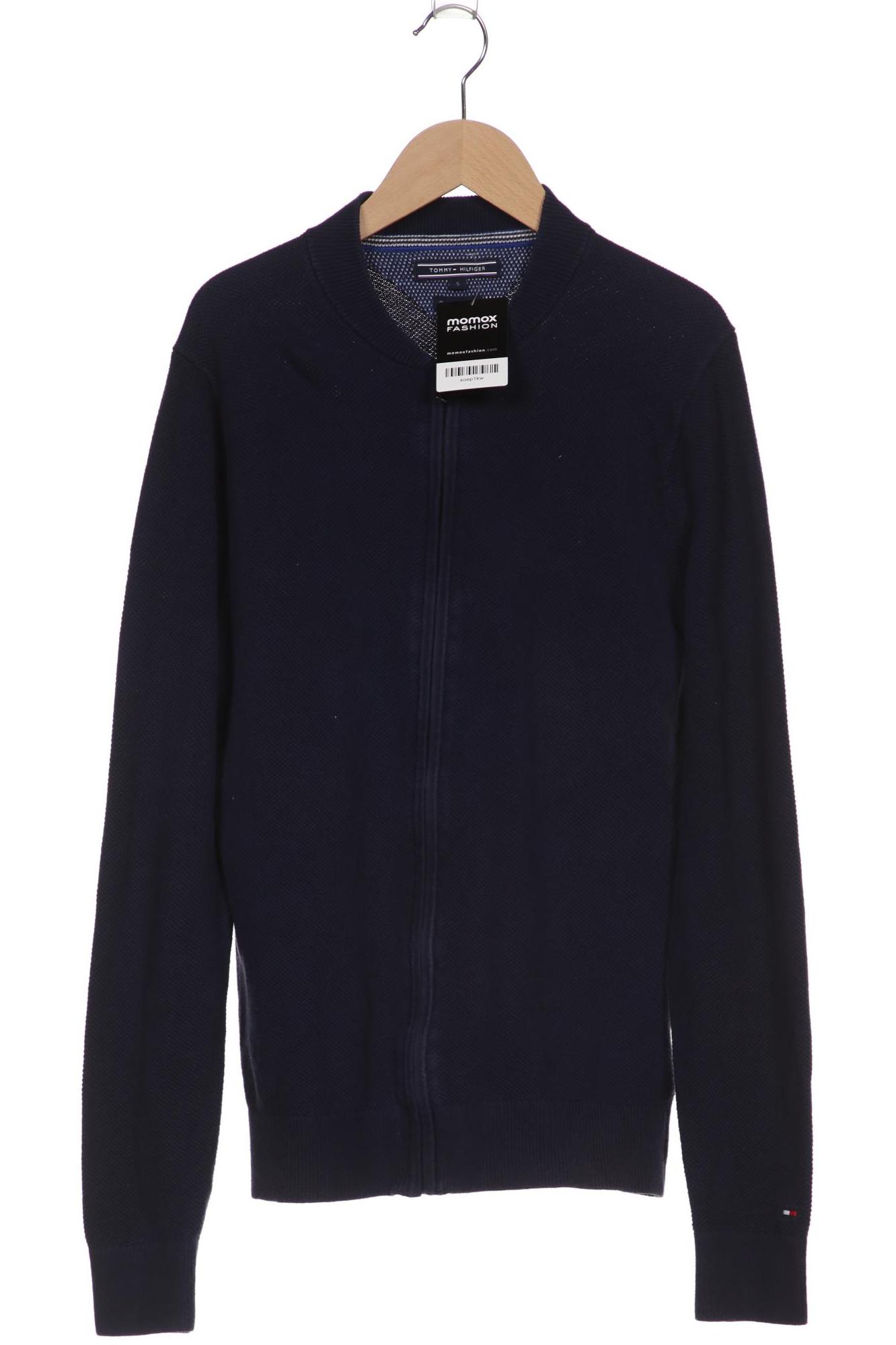 

Tommy Hilfiger Herren Strickjacke, marineblau, Gr. 46