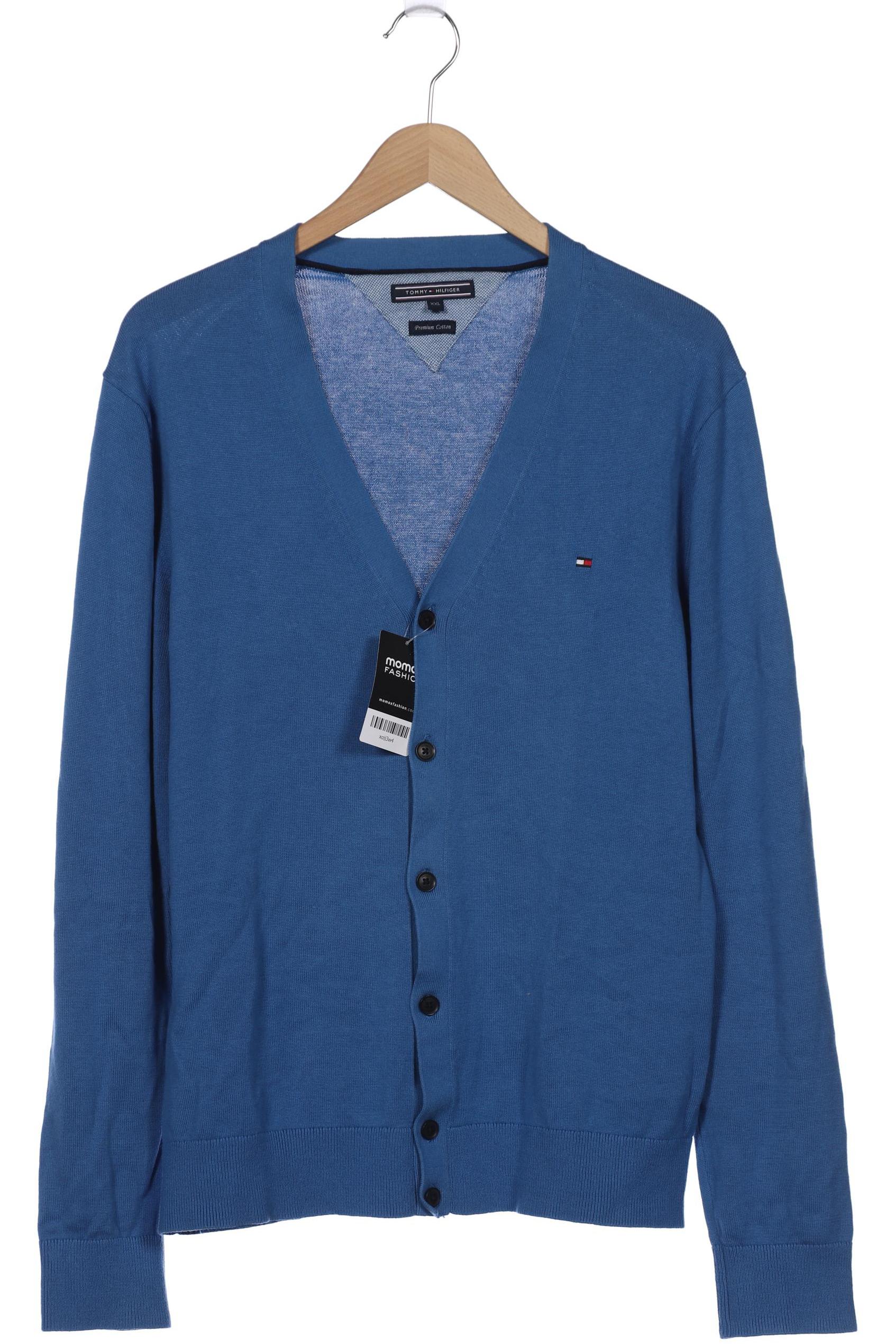 

Tommy Hilfiger Herren Strickjacke, blau, Gr. 56