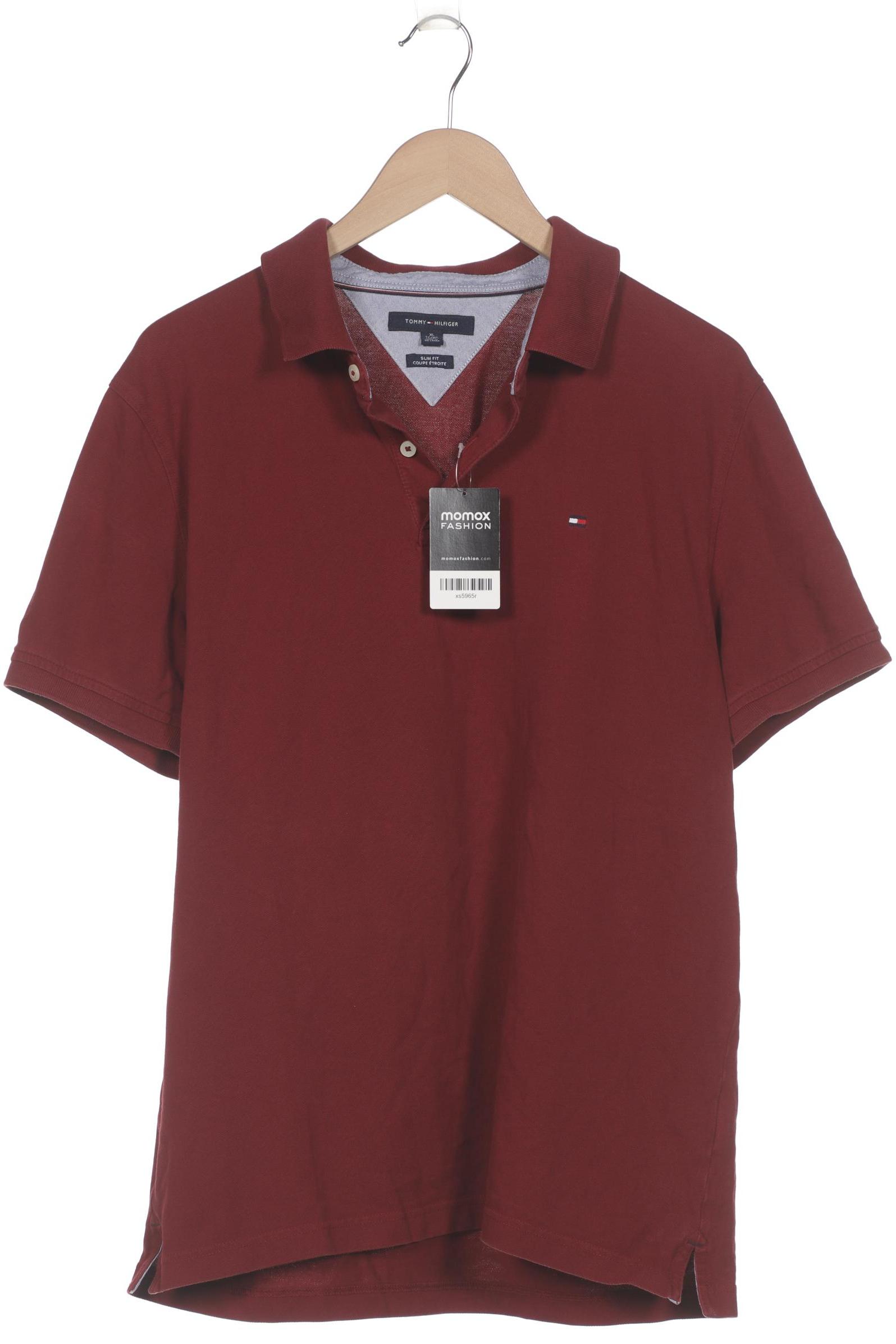 

Tommy Hilfiger Herren Poloshirt, bordeaux, Gr. 54