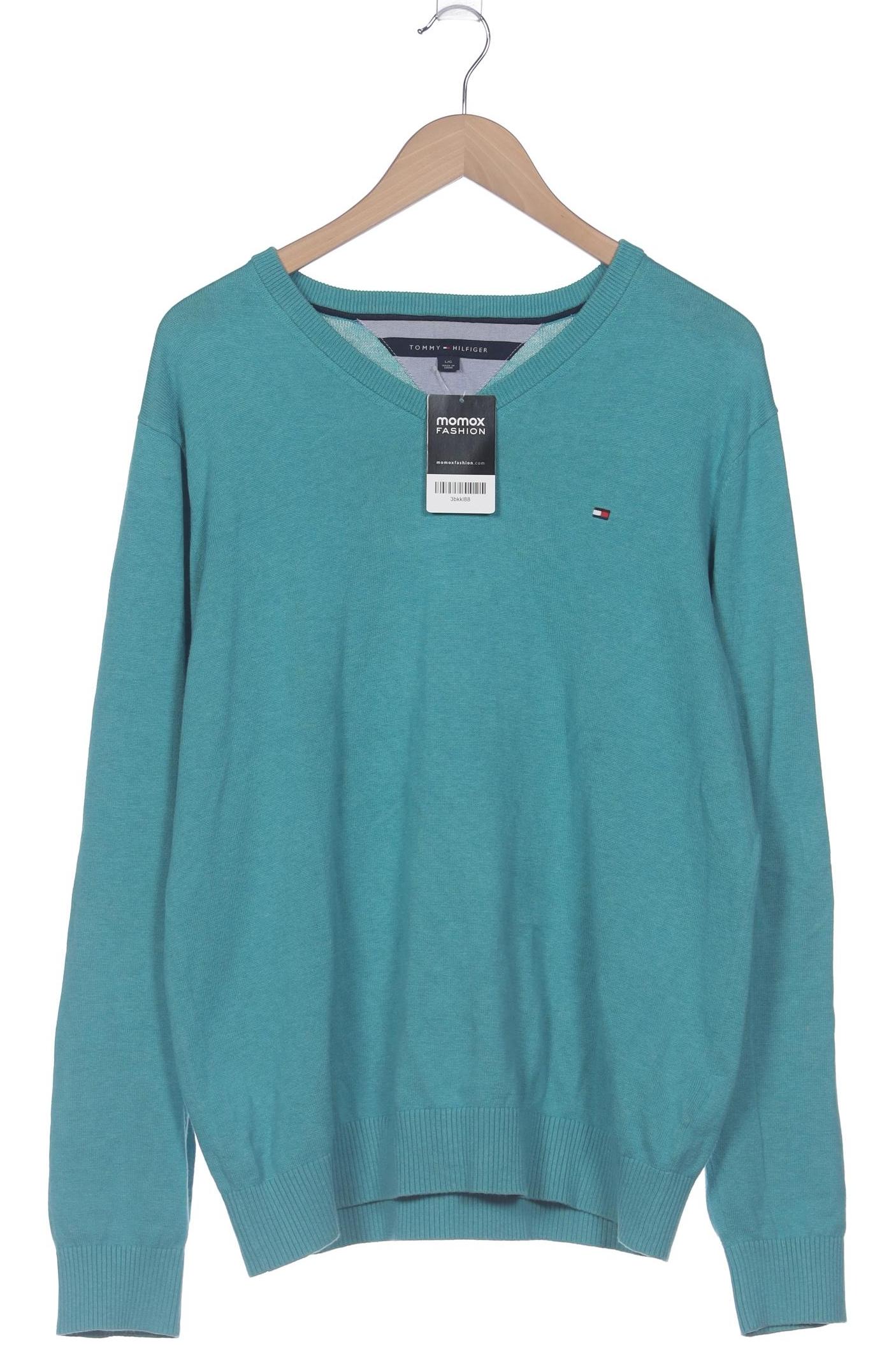 

Tommy Hilfiger Herren Pullover, türkis, Gr. 52