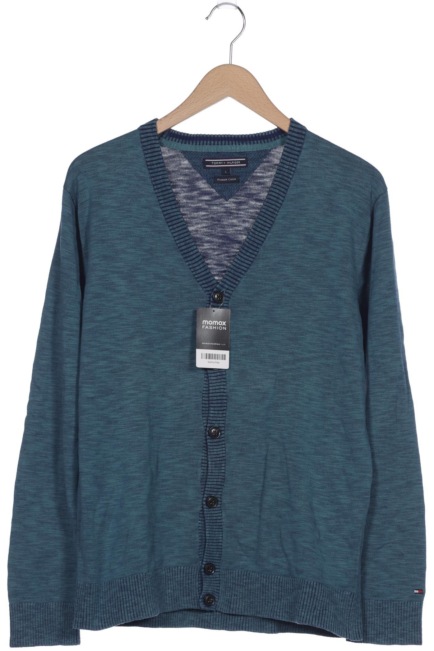 

Tommy Hilfiger Herren Strickjacke, türkis