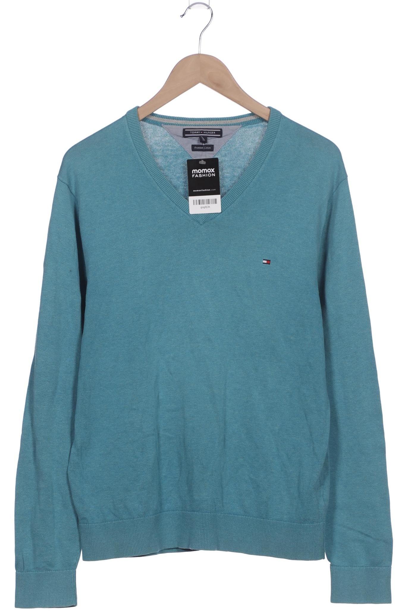 

Tommy Hilfiger Herren Pullover, türkis, Gr. 52