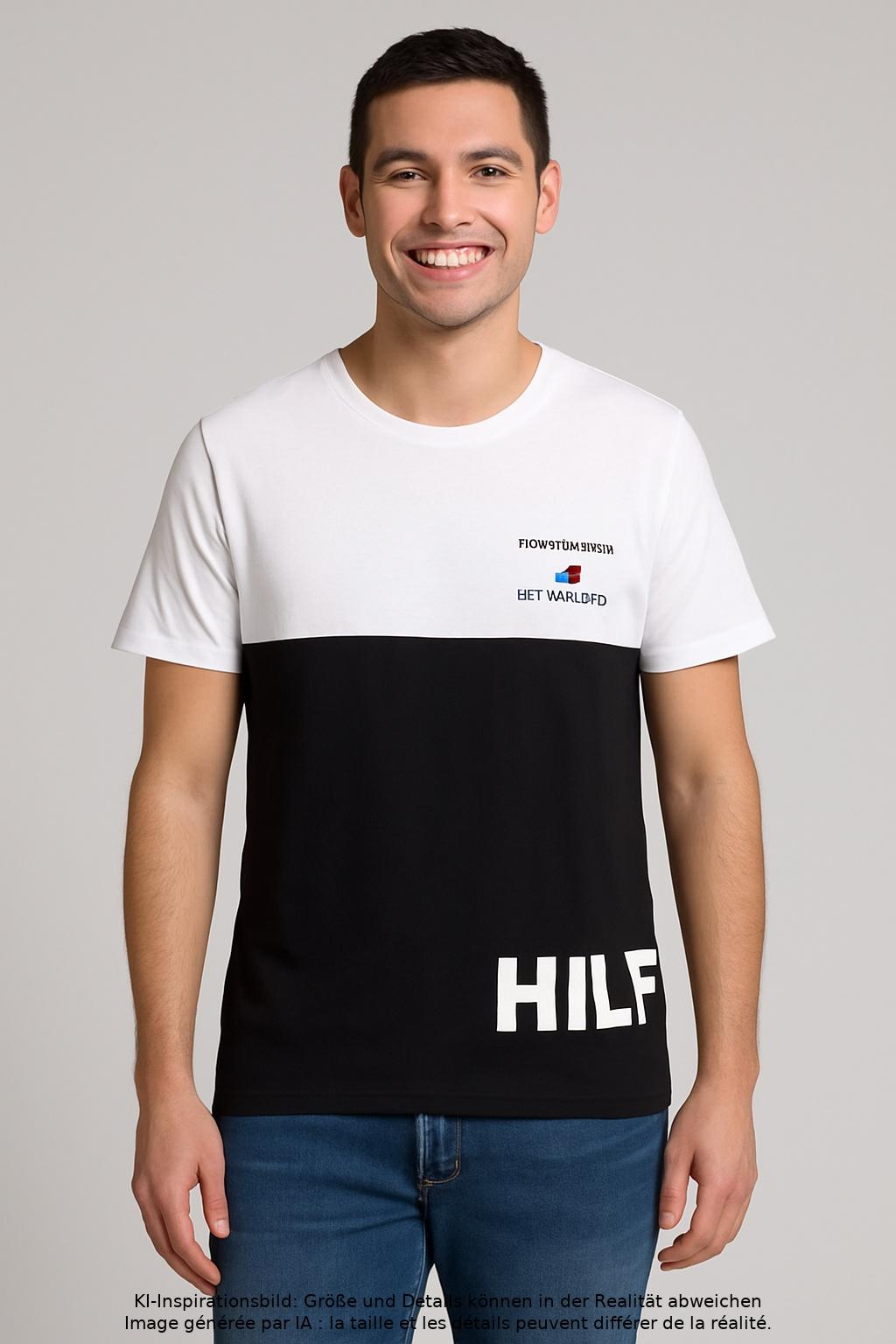 

Tommy Hilfiger Herren T-Shirt, mehrfarbig, Gr. 46