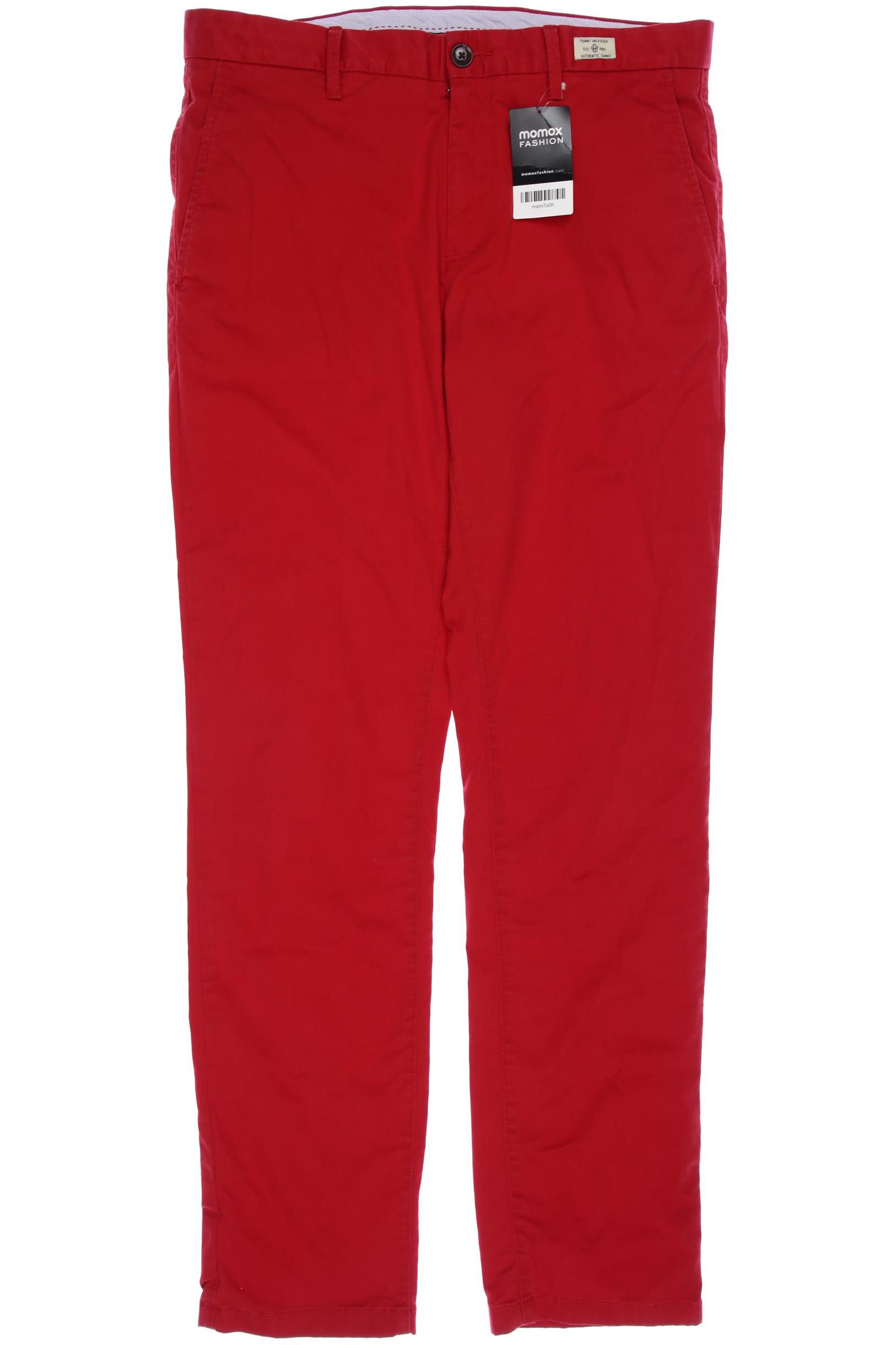 

Tommy Hilfiger Herren Stoffhose, rot, Gr. 33