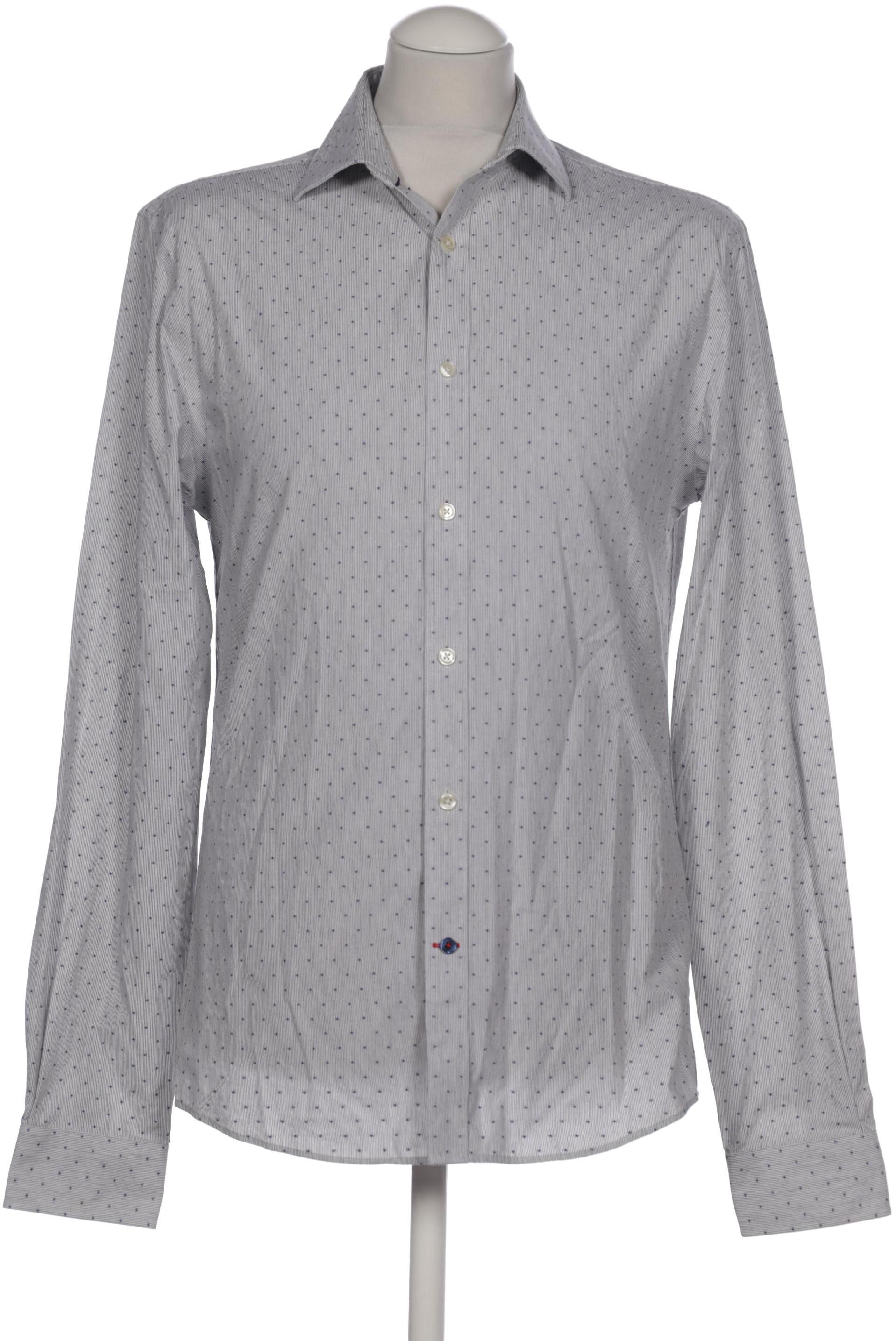 

Tommy Hilfiger Herren Hemd, grau, Gr. 15