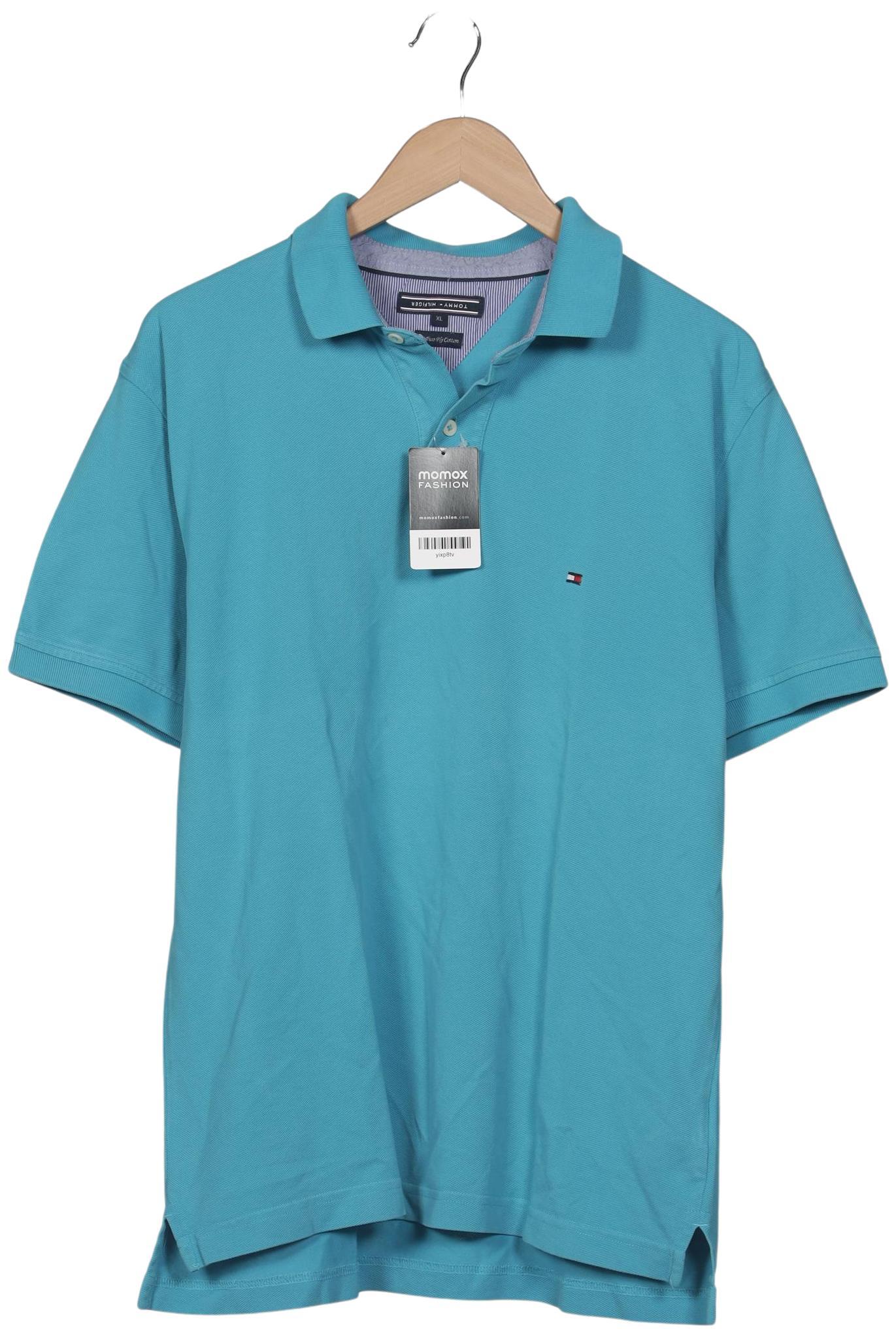 

Tommy Hilfiger Herren Poloshirt, türkis, Gr. 54