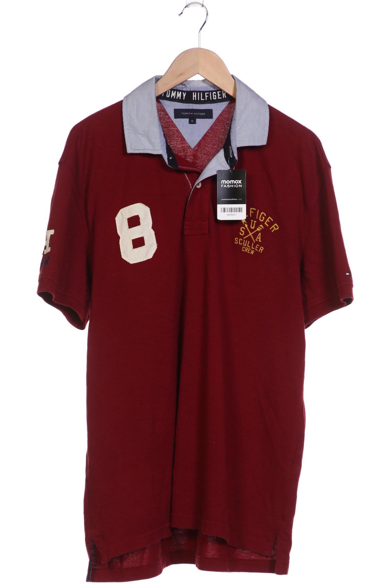 

Tommy Hilfiger Herren Poloshirt, bordeaux, Gr. 54