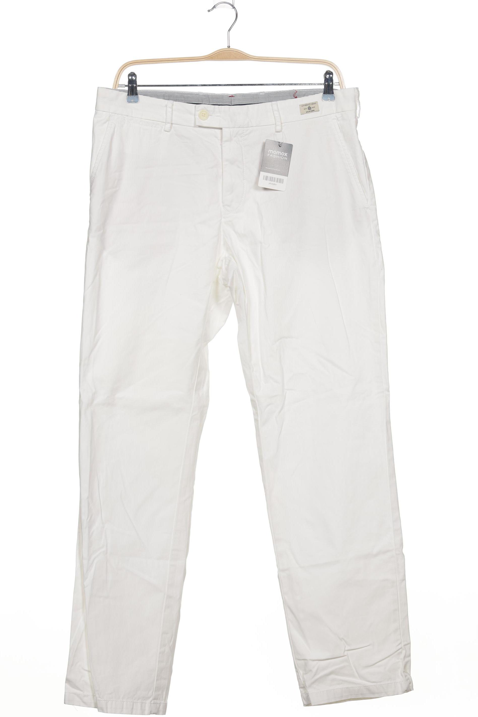 

Tommy Hilfiger Herren Stoffhose, weiß, Gr. 54